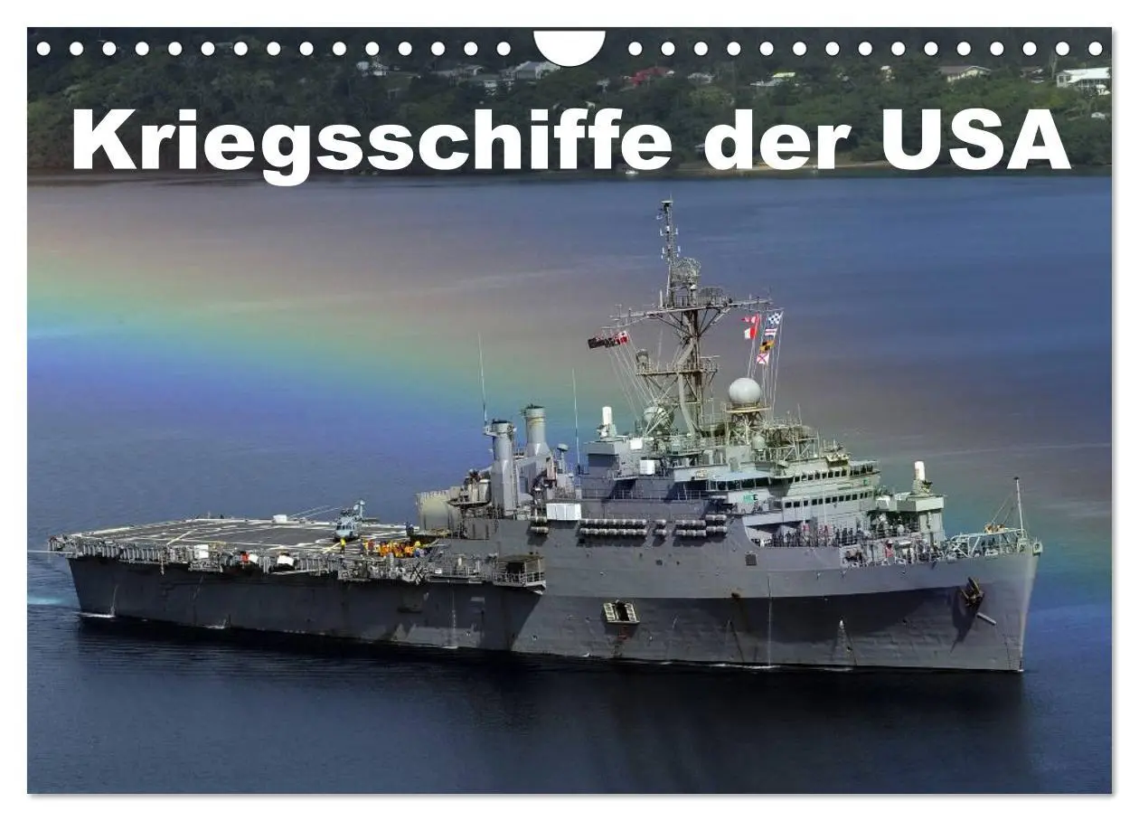 Cover: 9783516146516 | Kriegsschiffe der USA (Wandkalender 2026 DIN A4 quer), CALVENDO...