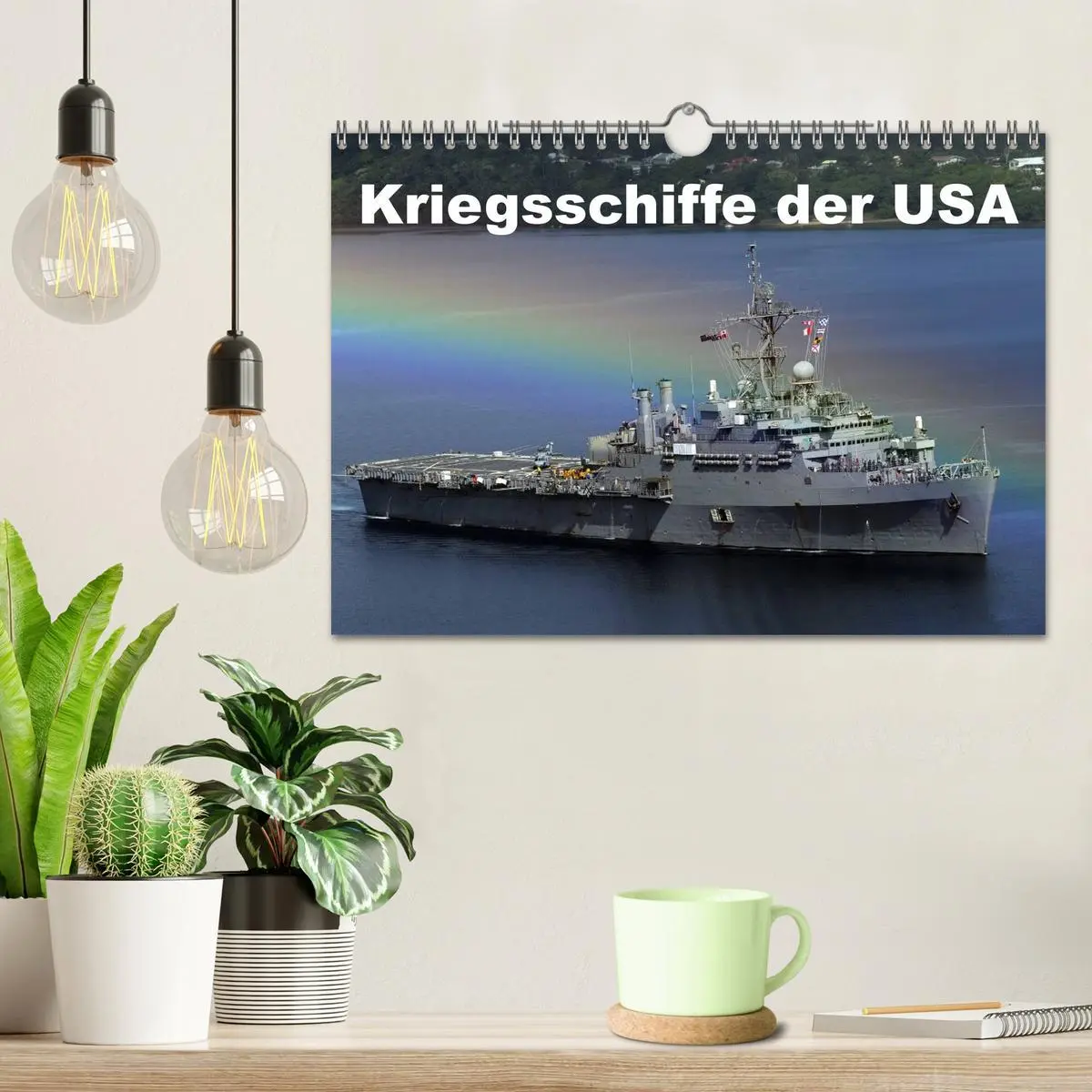 Bild: 9783516146516 | Kriegsschiffe der USA (Wandkalender 2026 DIN A4 quer), CALVENDO...
