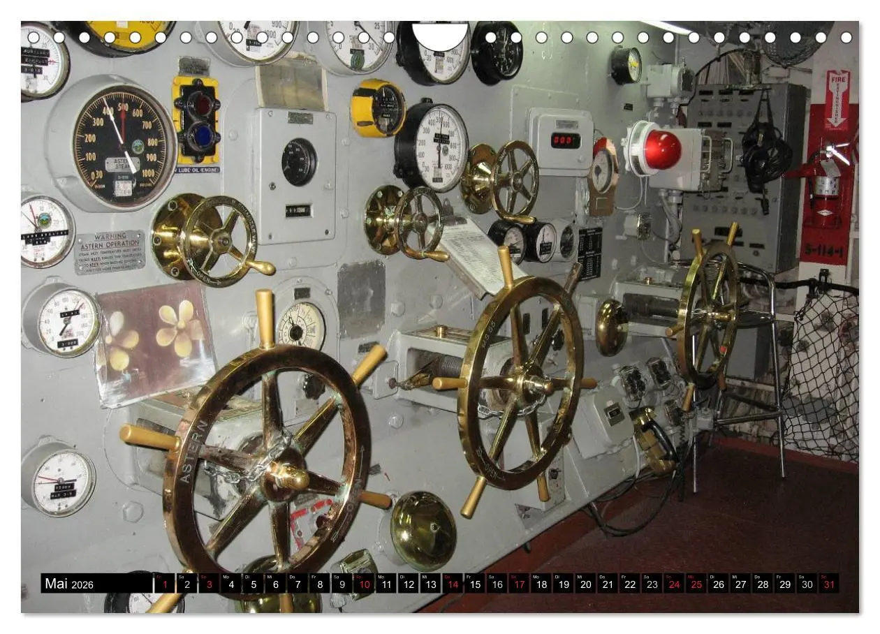 Bild: 9783516146516 | Kriegsschiffe der USA (Wandkalender 2026 DIN A4 quer), CALVENDO...
