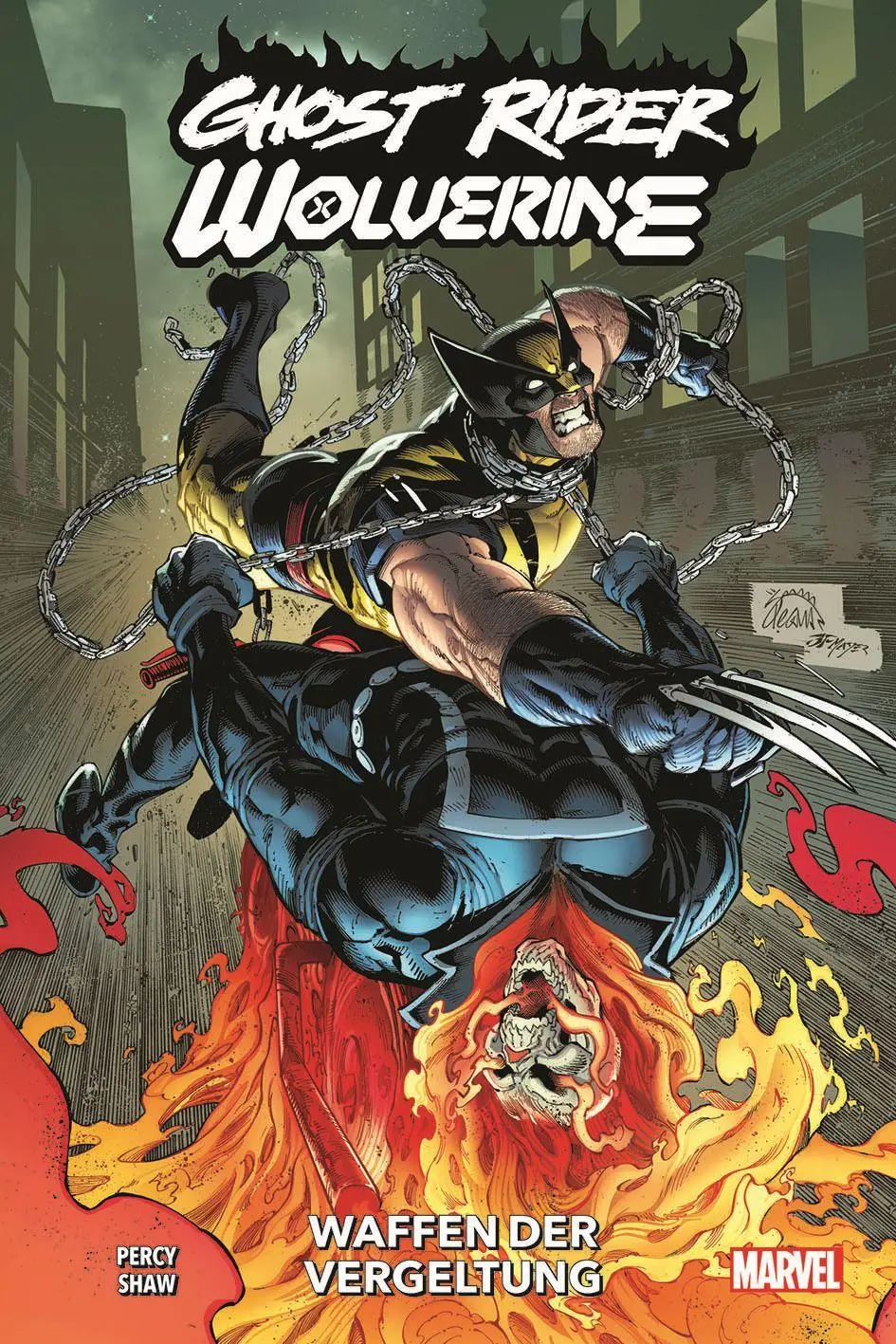 Cover: 9783741636516 | Ghost Rider &amp; Wolverine: Waffen der Vergeltung | Percy (u. a.) | Buch