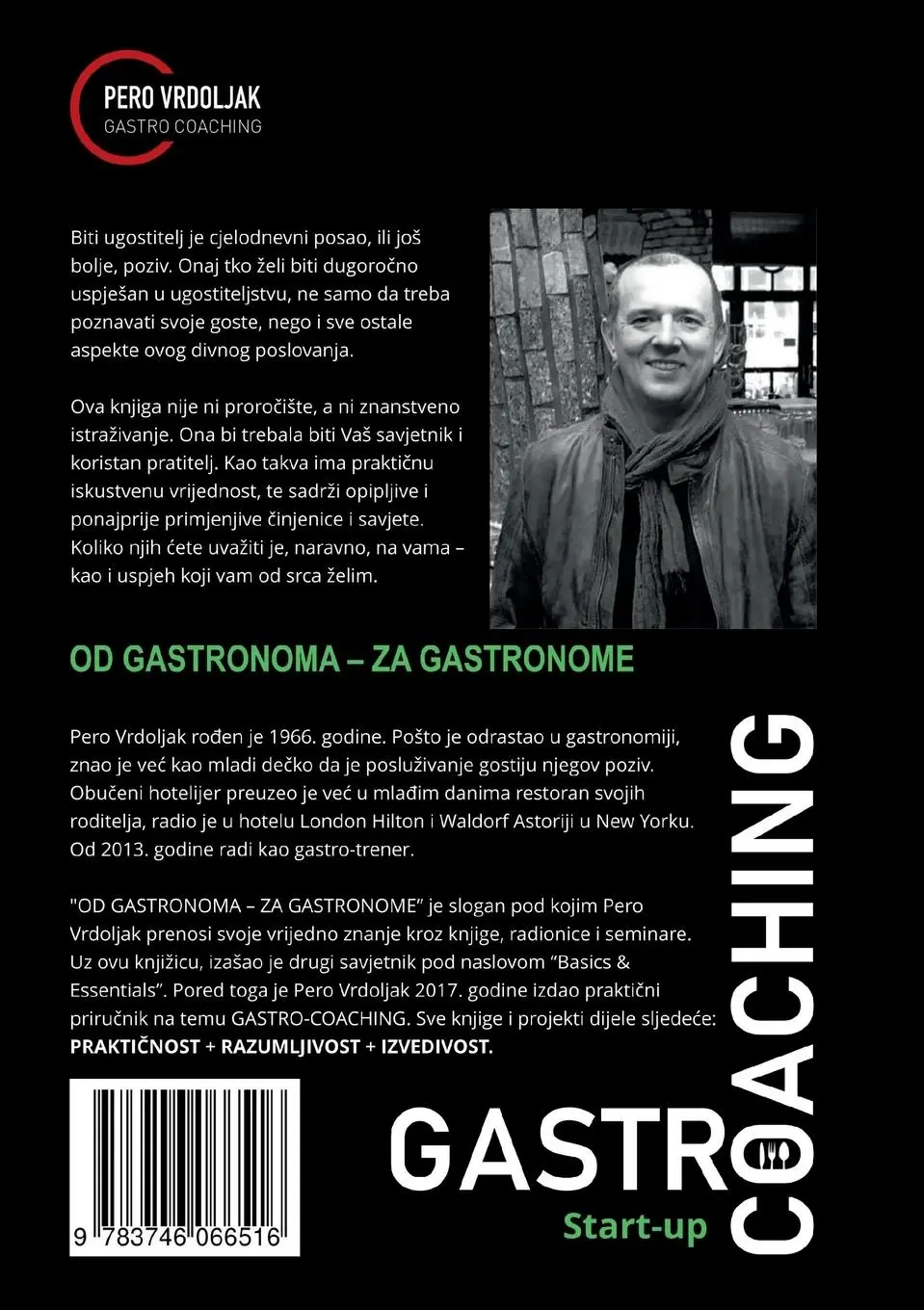 Rückseite: 9783746066516 | Gastro-Coaching 1 (HRV) | Start-up | Pero Vrdoljak | Taschenbuch | ?