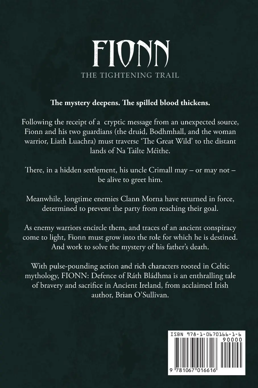 Rückseite: 9781067016616 | Fionn | The Tightening Trail | Brian A O'Sullivan | Taschenbuch | 2025