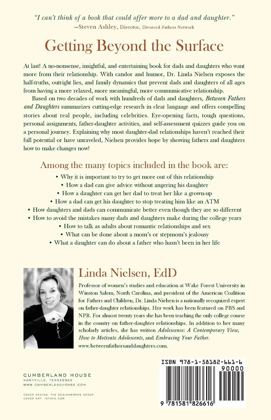 Rückseite: 9781581826616 | Between Fathers and Daughters | Linda Nielsen | Taschenbuch | Englisch