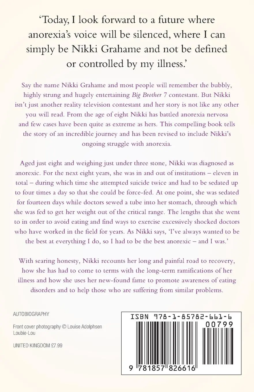 Rückseite: 9781857826616 | Fragile | A heart-breaking story of a lifelong battle with anorexia