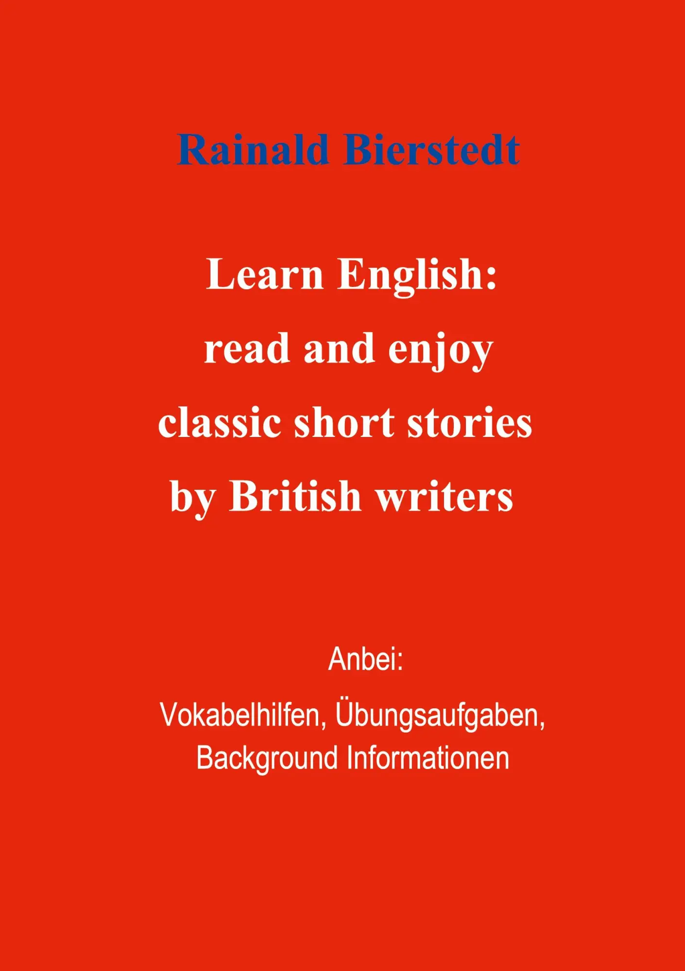 Cover: 9783769376616 | Titel: Learn English: read and enjoy classic short stories by...