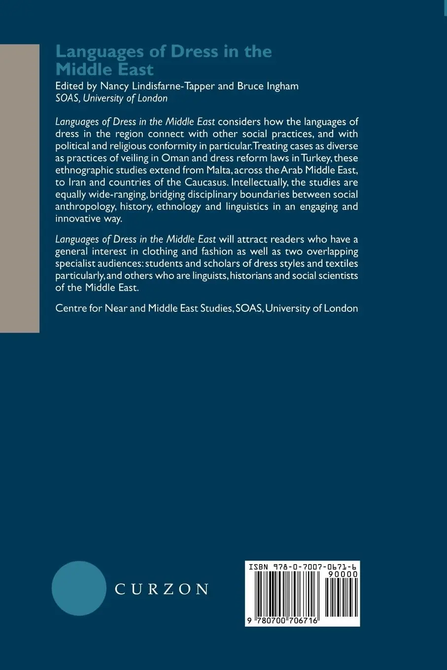 Rückseite: 9780700706716 | Languages of Dress in the Middle East | Bruce Ingham (u. a.) | Buch