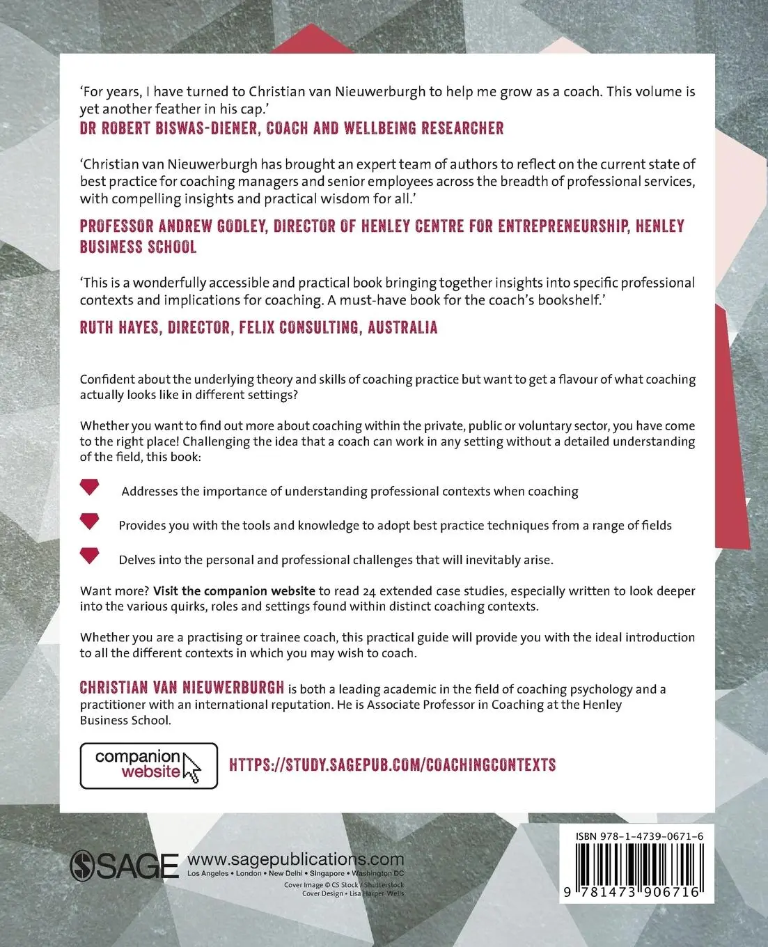 Rückseite: 9781473906716 | Coaching in Professional Contexts | Christian van Nieuwerburgh | Buch