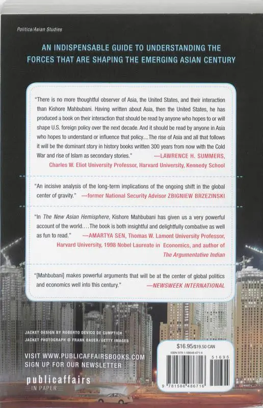 Rückseite: 9781586486716 | The New Asian Hemisphere | Kishore Mahbubani | Taschenbuch | Englisch