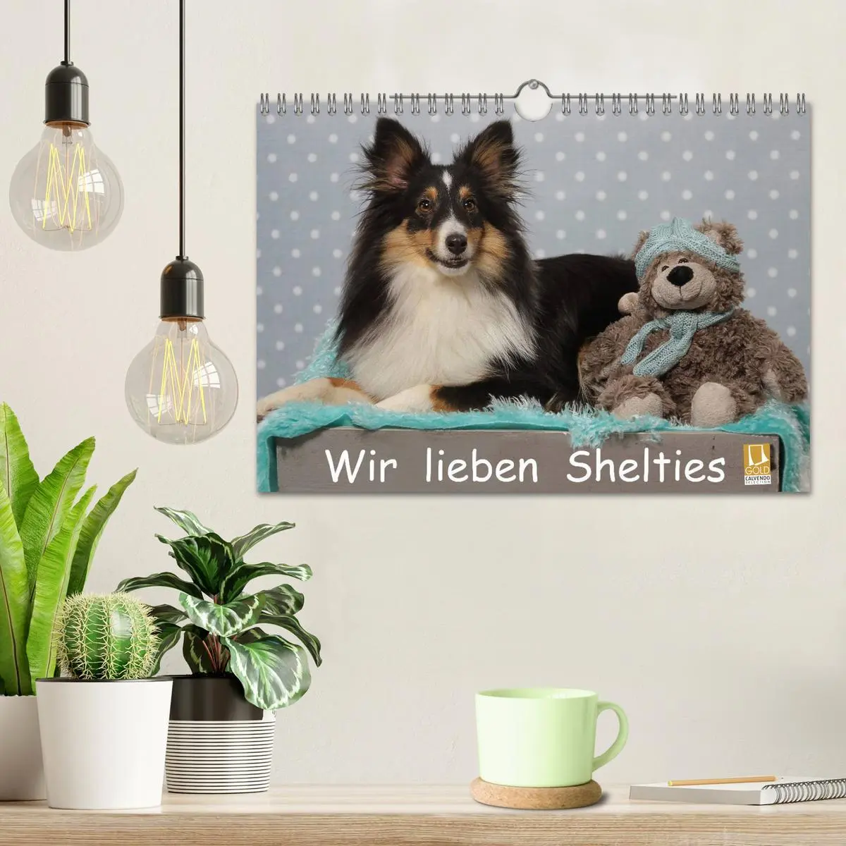 Bild: 9783516056716 | Wir lieben Shelties (Wandkalender 2026 DIN A4 quer), CALVENDO...