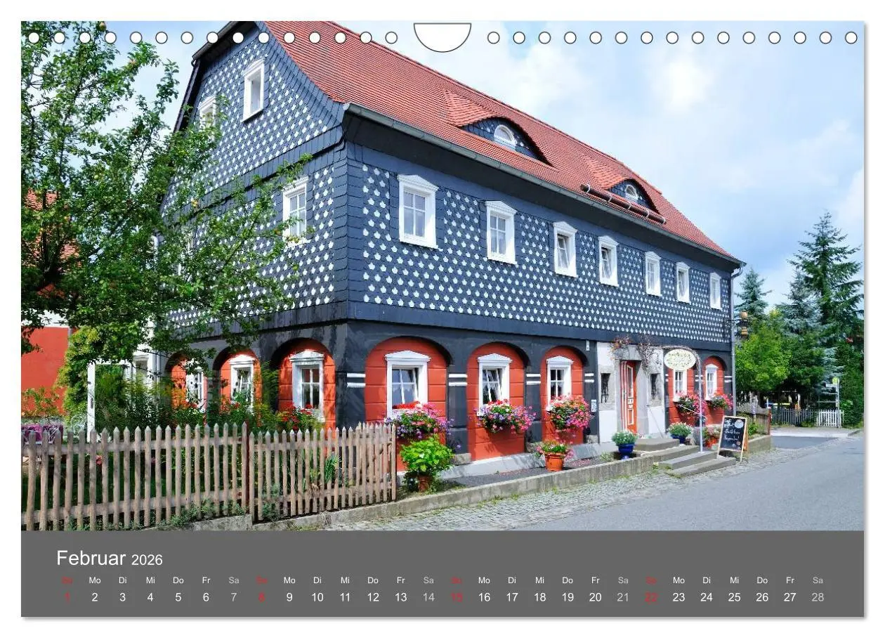 Bild: 9783516126716 | Umgebindehäuser in der Oberlausitz (Wandkalender 2026 DIN A4 quer),...
