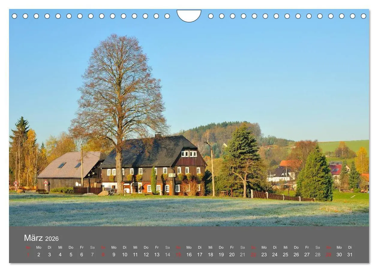 Bild: 9783516126716 | Umgebindehäuser in der Oberlausitz (Wandkalender 2026 DIN A4 quer),...