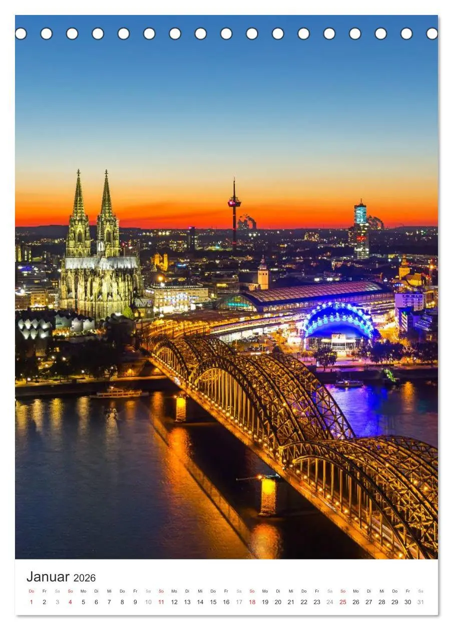 Bild: 9783516436716 | Kölner Dom - Blickwinkel auf ein Wahrzeichen (Tischkalender 2026...