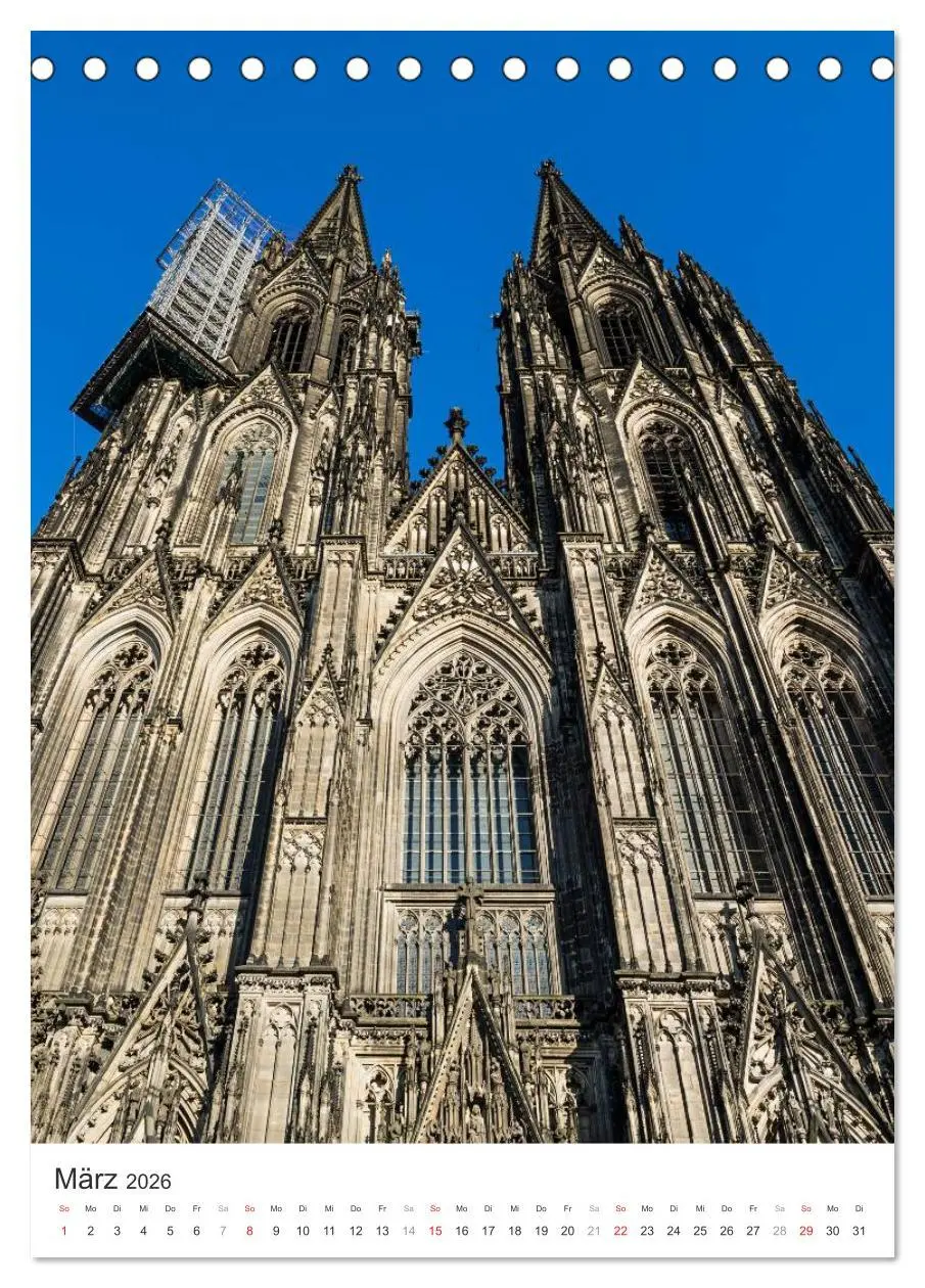 Bild: 9783516436716 | Kölner Dom - Blickwinkel auf ein Wahrzeichen (Tischkalender 2026...
