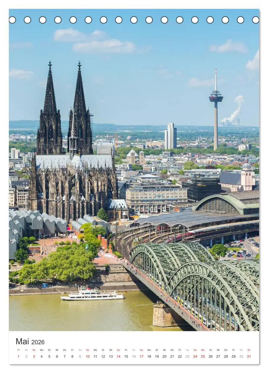 Bild: 9783516436716 | Kölner Dom - Blickwinkel auf ein Wahrzeichen (Tischkalender 2026...