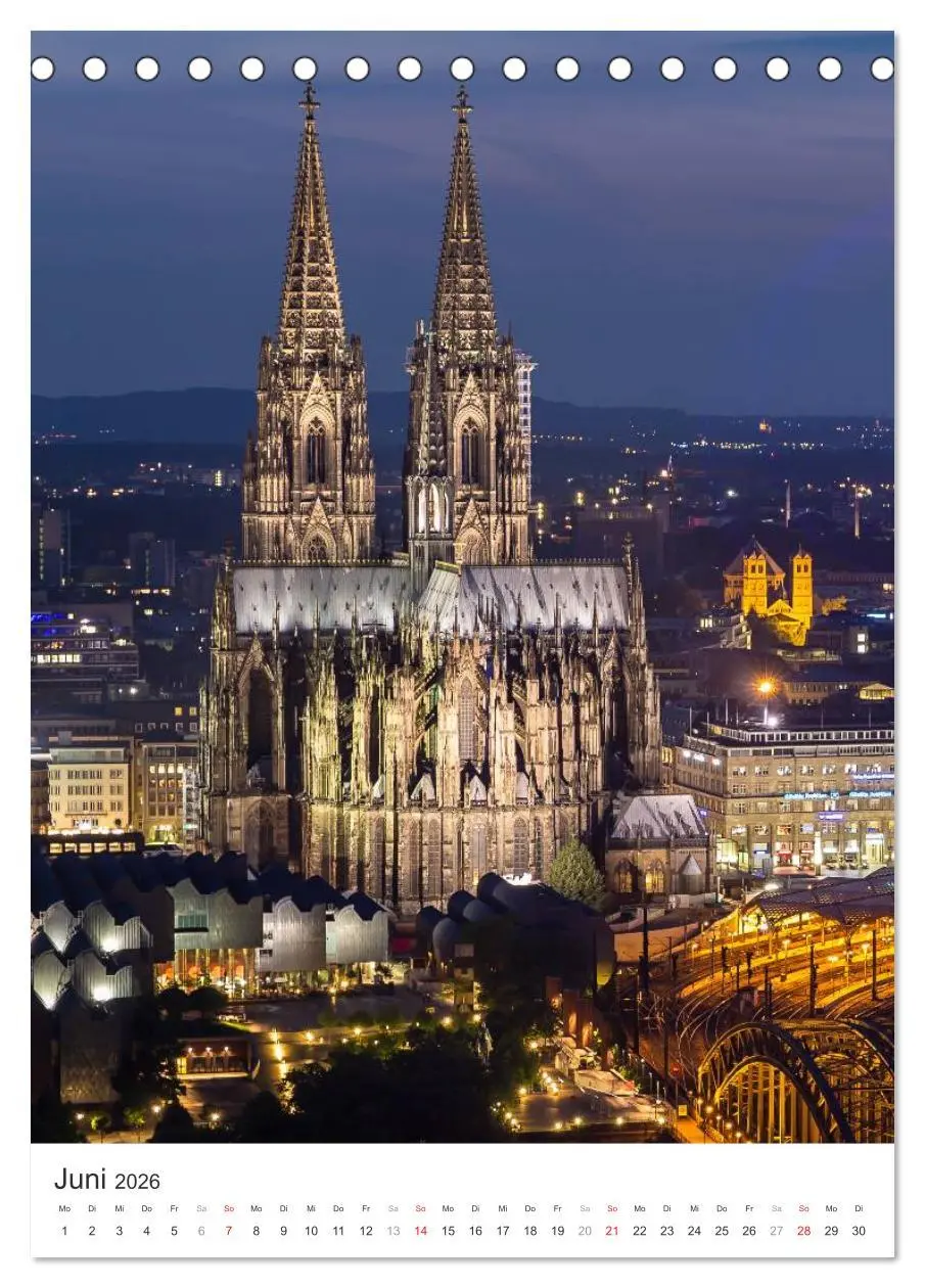 Bild: 9783516436716 | Kölner Dom - Blickwinkel auf ein Wahrzeichen (Tischkalender 2026...