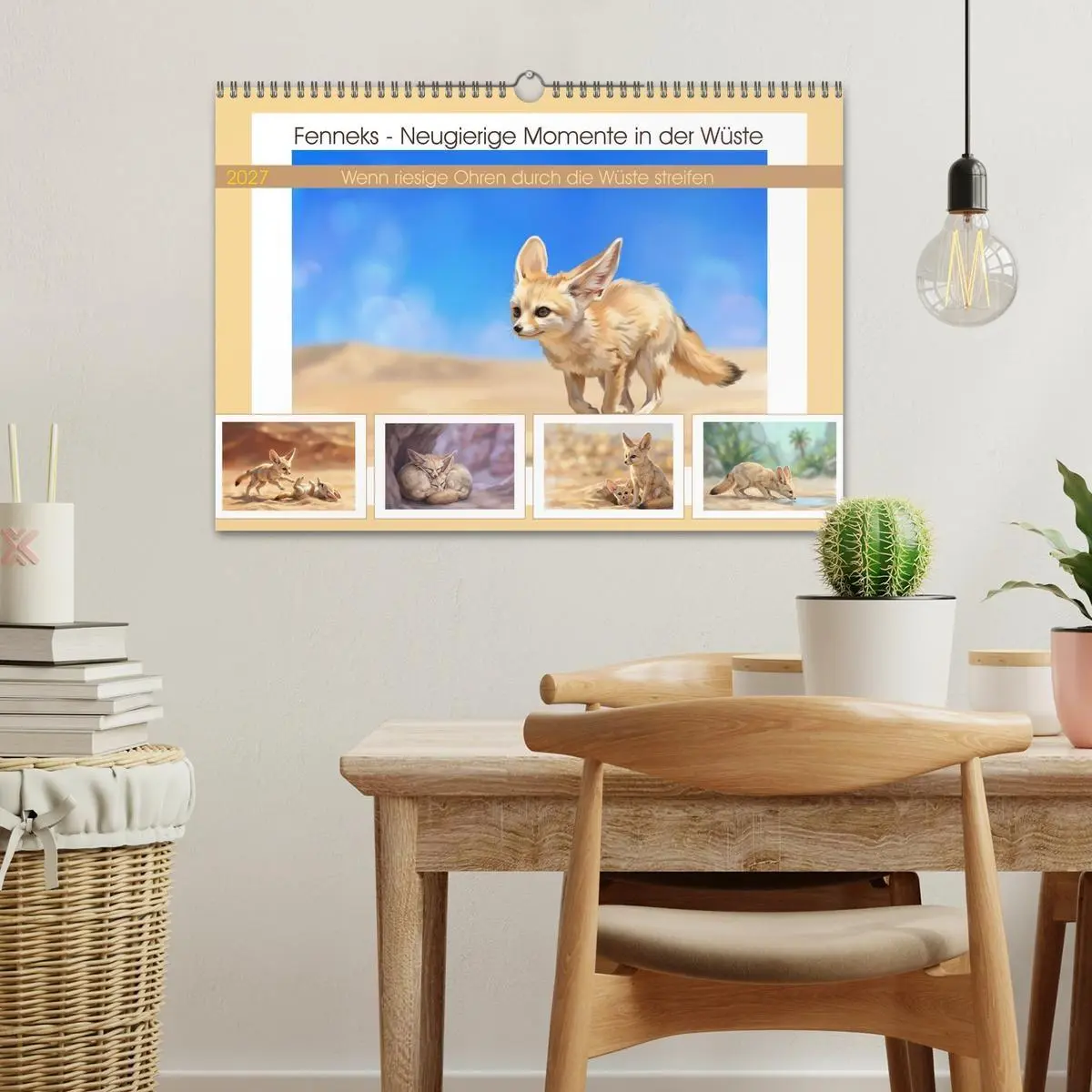 Bild: 9783516816716 | Fenneks - Neugierige Momente in der Wüste (Wandkalender 2027 DIN A3...