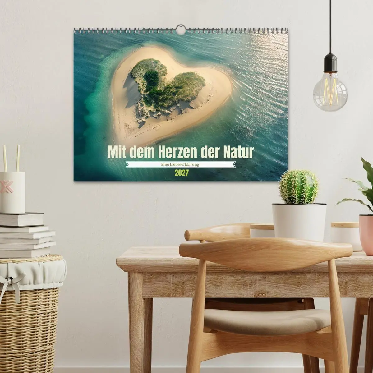 Bild: 9783569076716 | Mit dem Herzen der Natur (Wandkalender 2027 DIN A3 quer), CALVENDO...