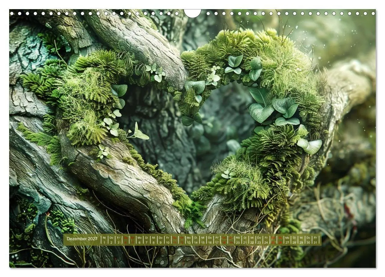 Bild: 9783569076716 | Mit dem Herzen der Natur (Wandkalender 2027 DIN A3 quer), CALVENDO...