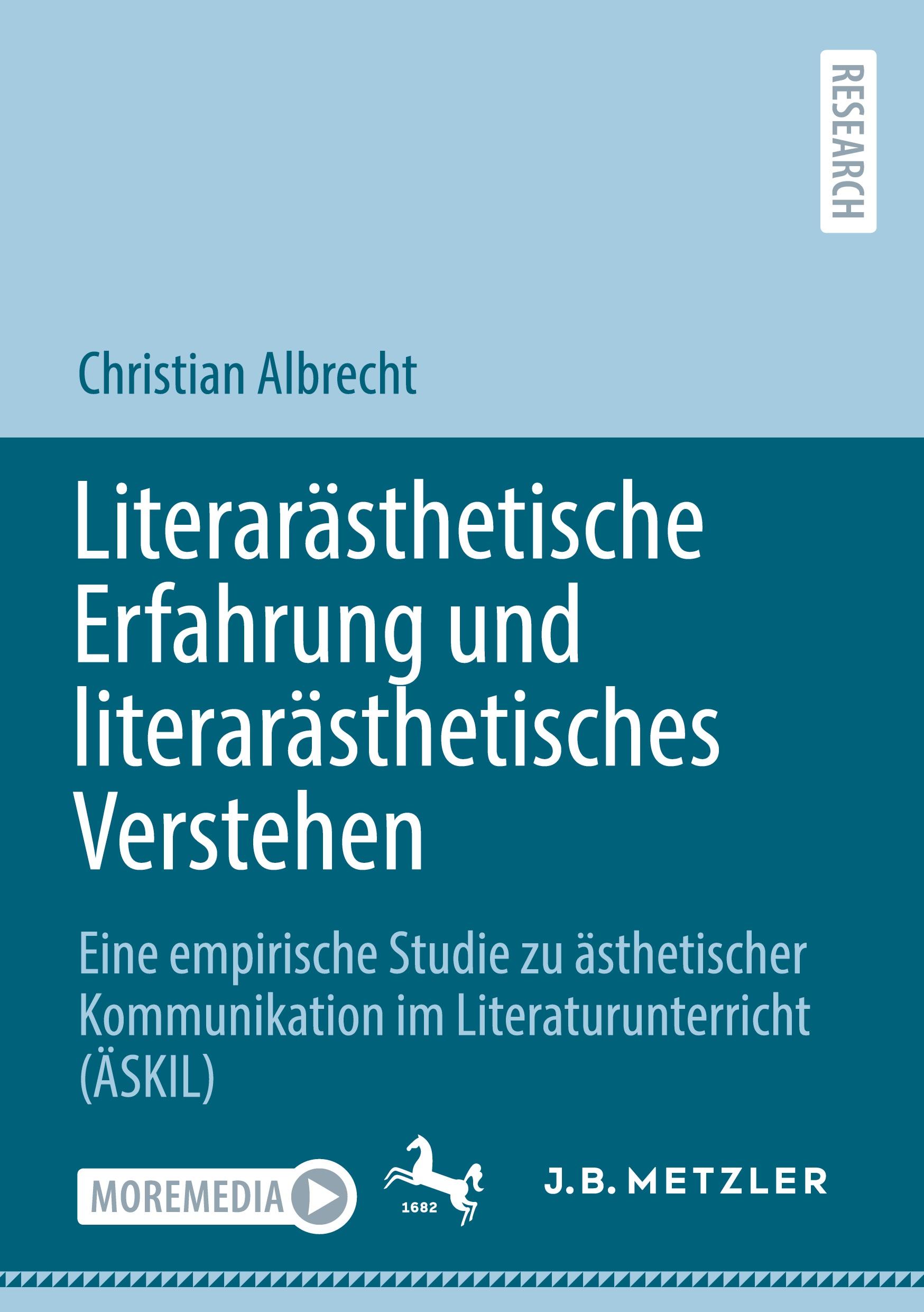 Cover: 9783662656716 | Literarästhetische Erfahrung und literarästhetisches Verstehen | Buch