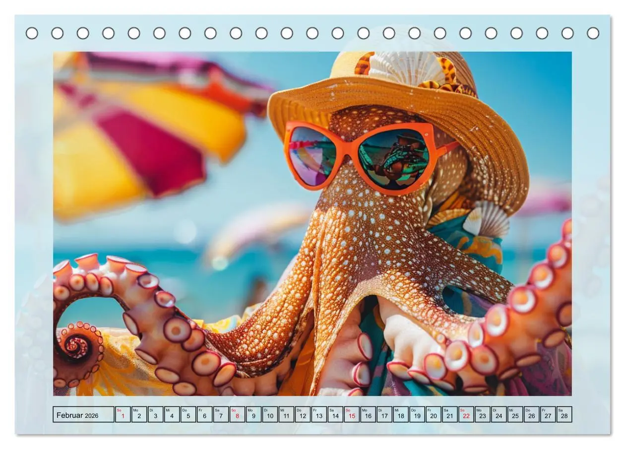 Bild: 9783457406816 | Tintenfisch Fashion. Coole Models zeigen die Trends (Tischkalender...