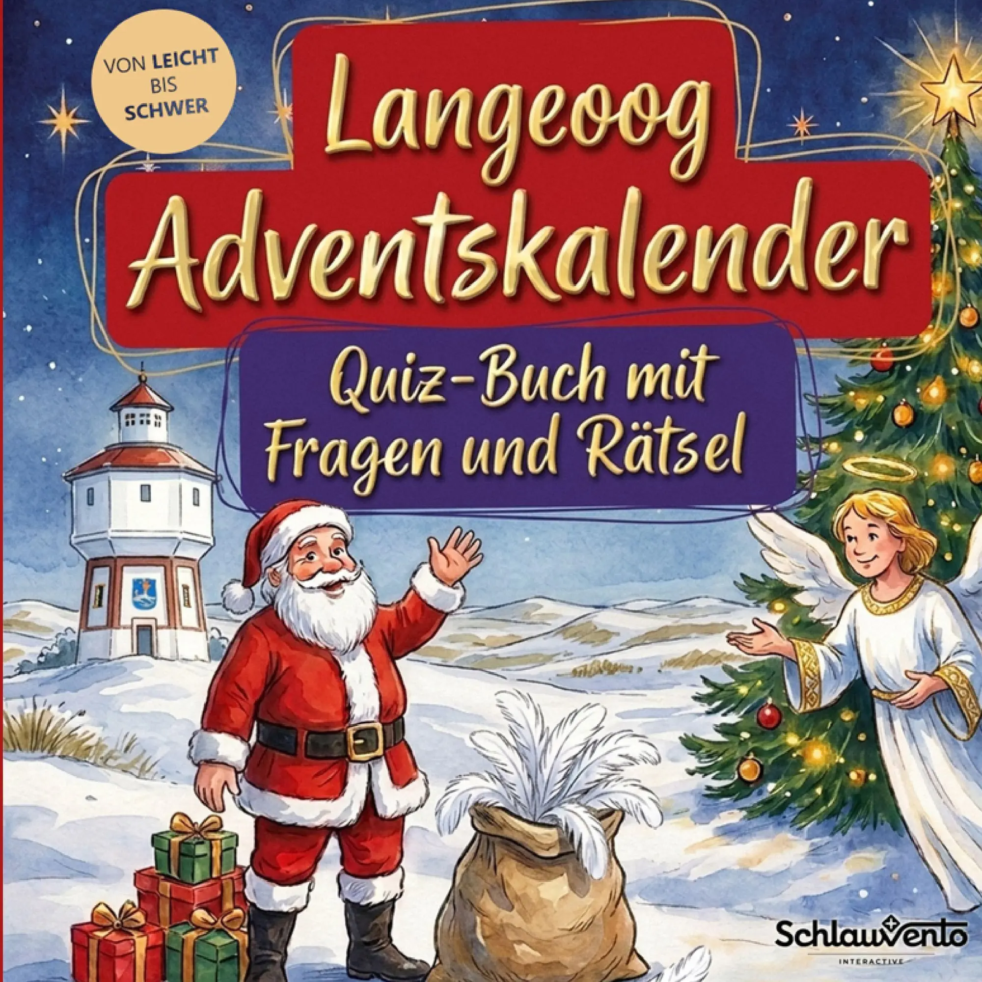 Cover: 9783693196816 | Langeoog-Adventskalender: Quiz-Buch mit Fragen und Rätsel | Buch