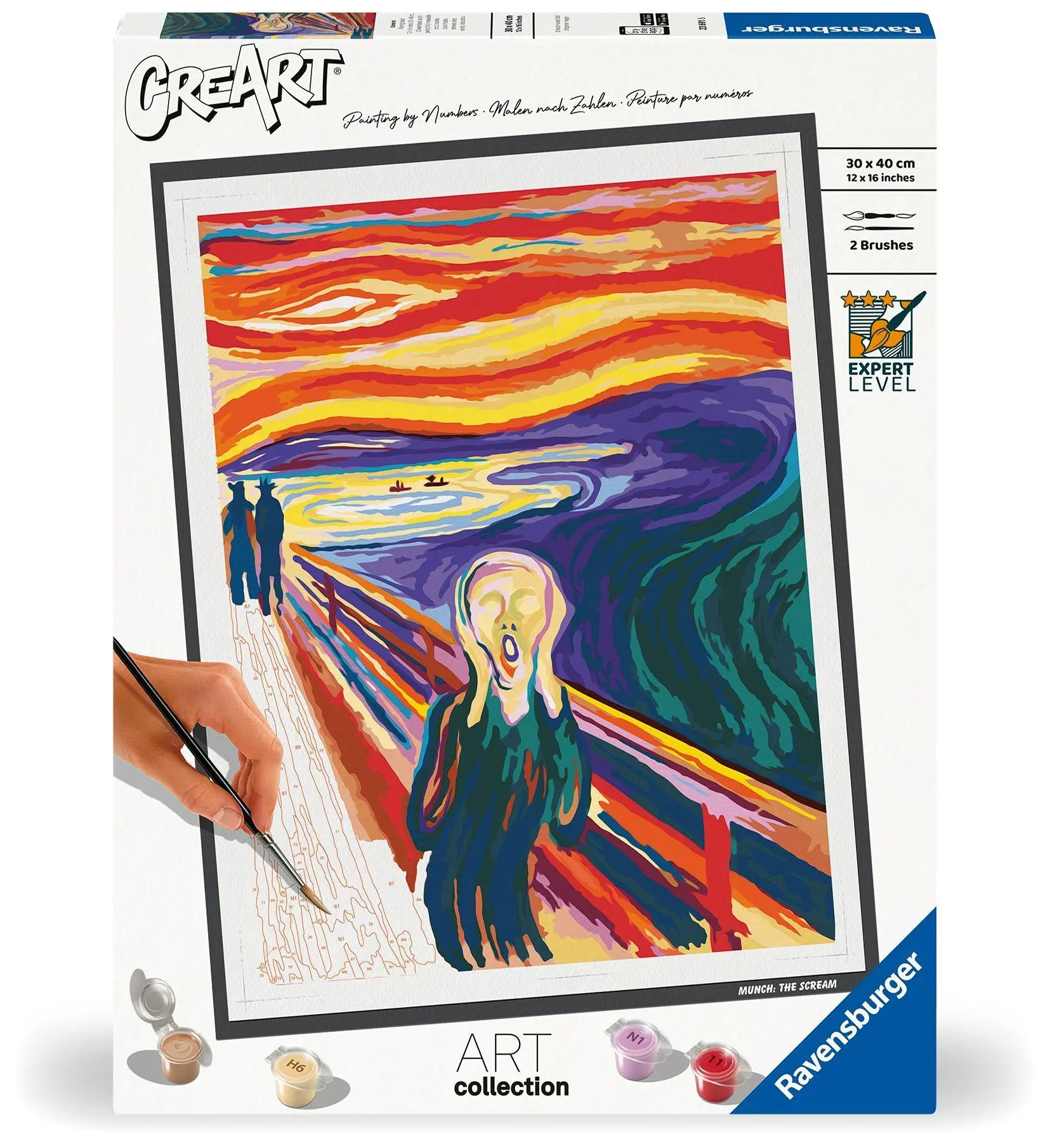 Cover: 4005556236916 | CreArt Art Collection - Der Schrei (Munch) | Edvard Munch | Spiel