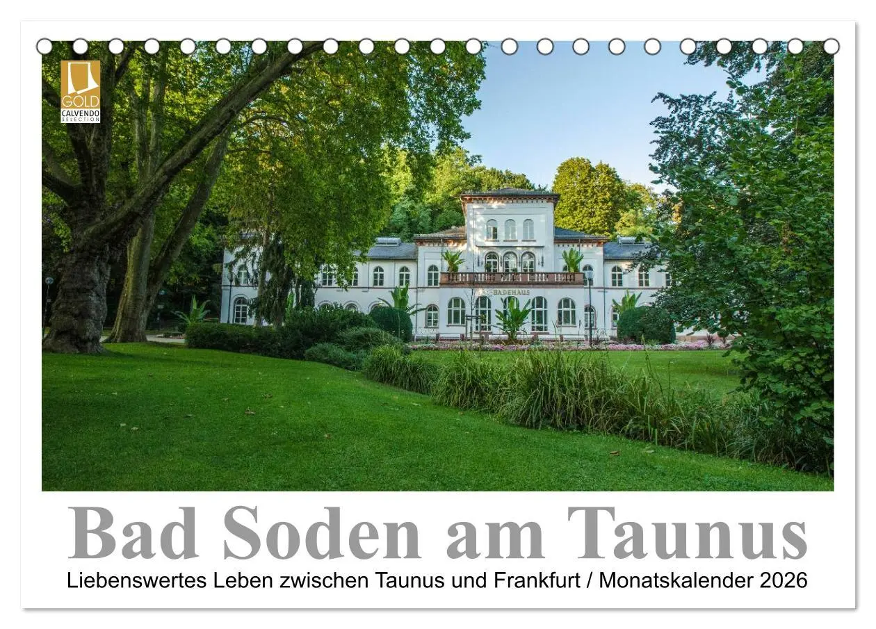 Cover: 9783516106916 | Bad Soden am Taunus (Tischkalender 2026 DIN A5 quer), CALVENDO...