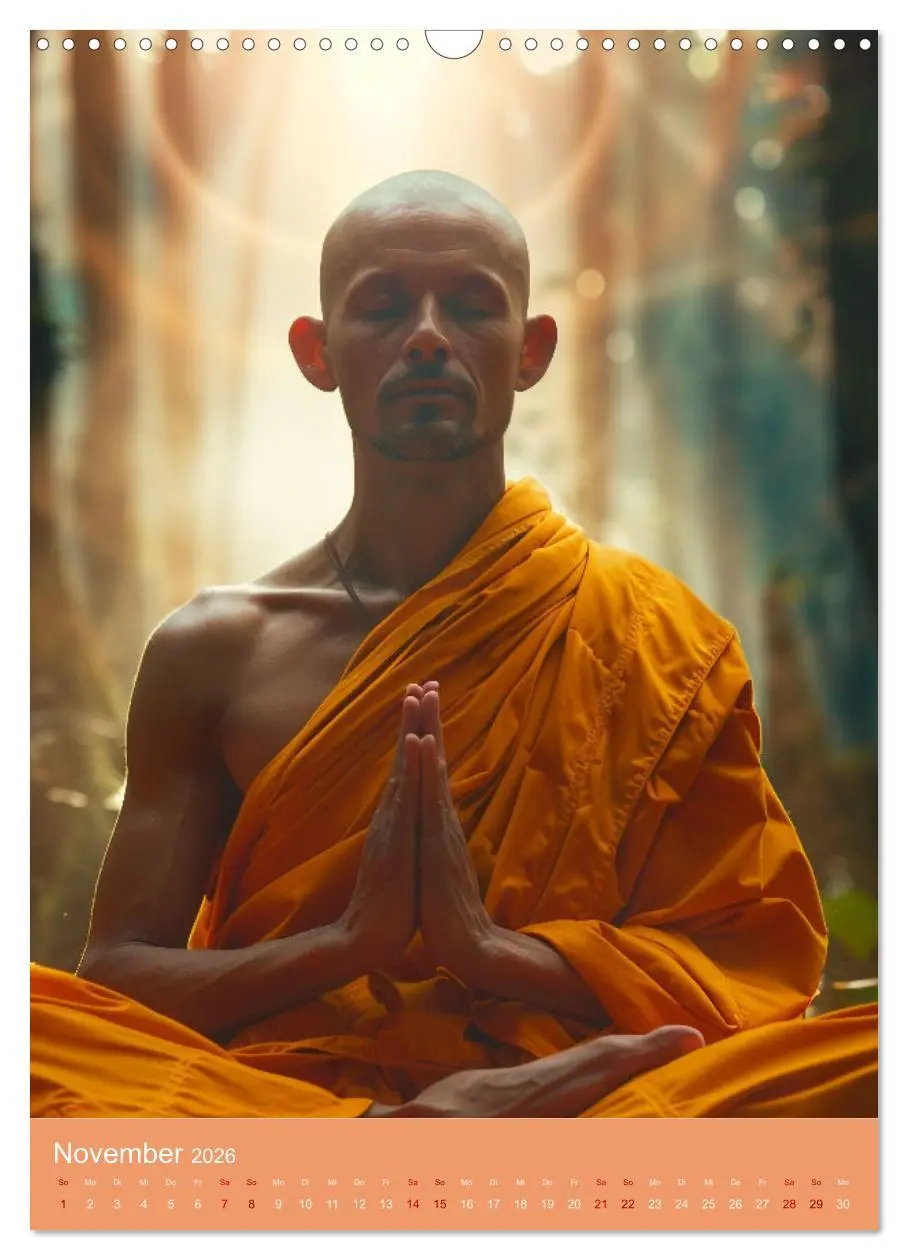 Bild: 9783516276916 | Meditative Stille (Wandkalender 2026 DIN A3 hoch), CALVENDO...