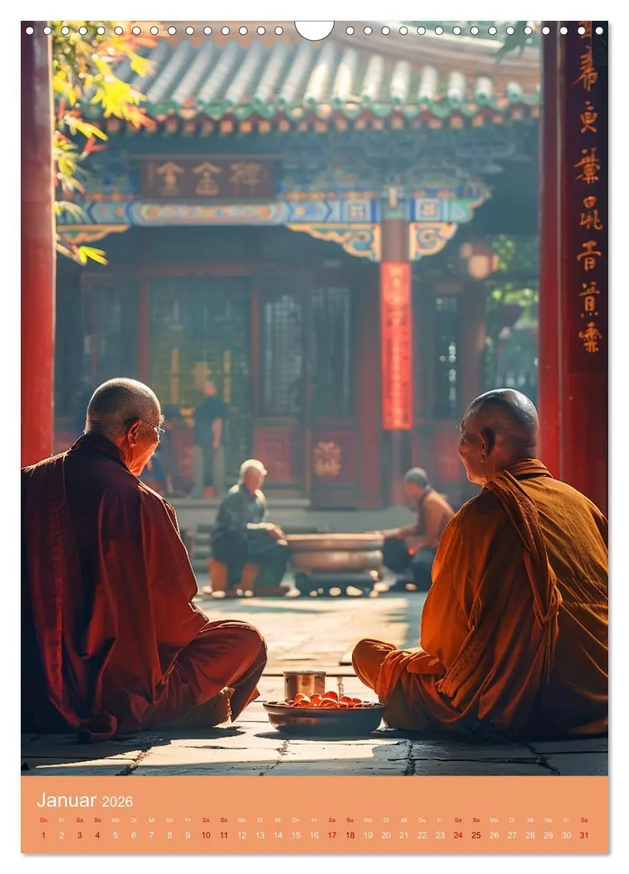 Bild: 9783516276916 | Meditative Stille (Wandkalender 2026 DIN A3 hoch), CALVENDO...