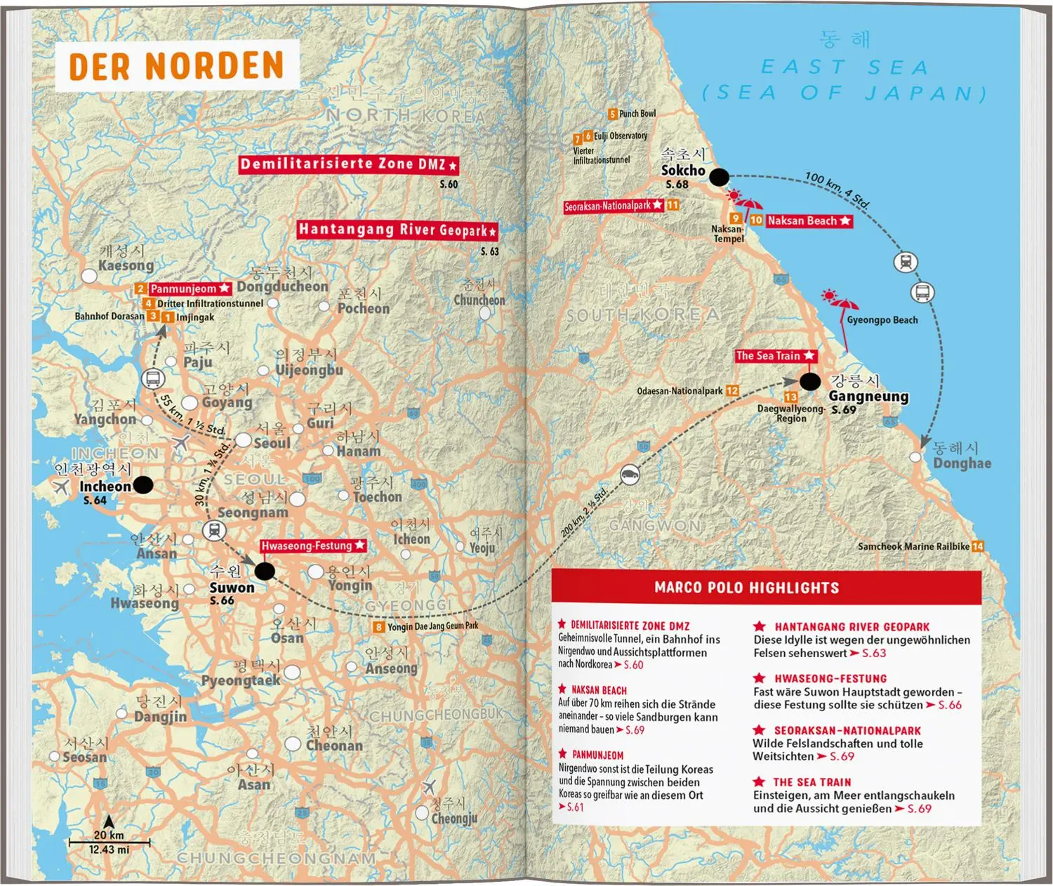 Bild: 9783829736916 | MARCO POLO Reiseführer Südkorea, Seoul | Françoise Hauser | Buch