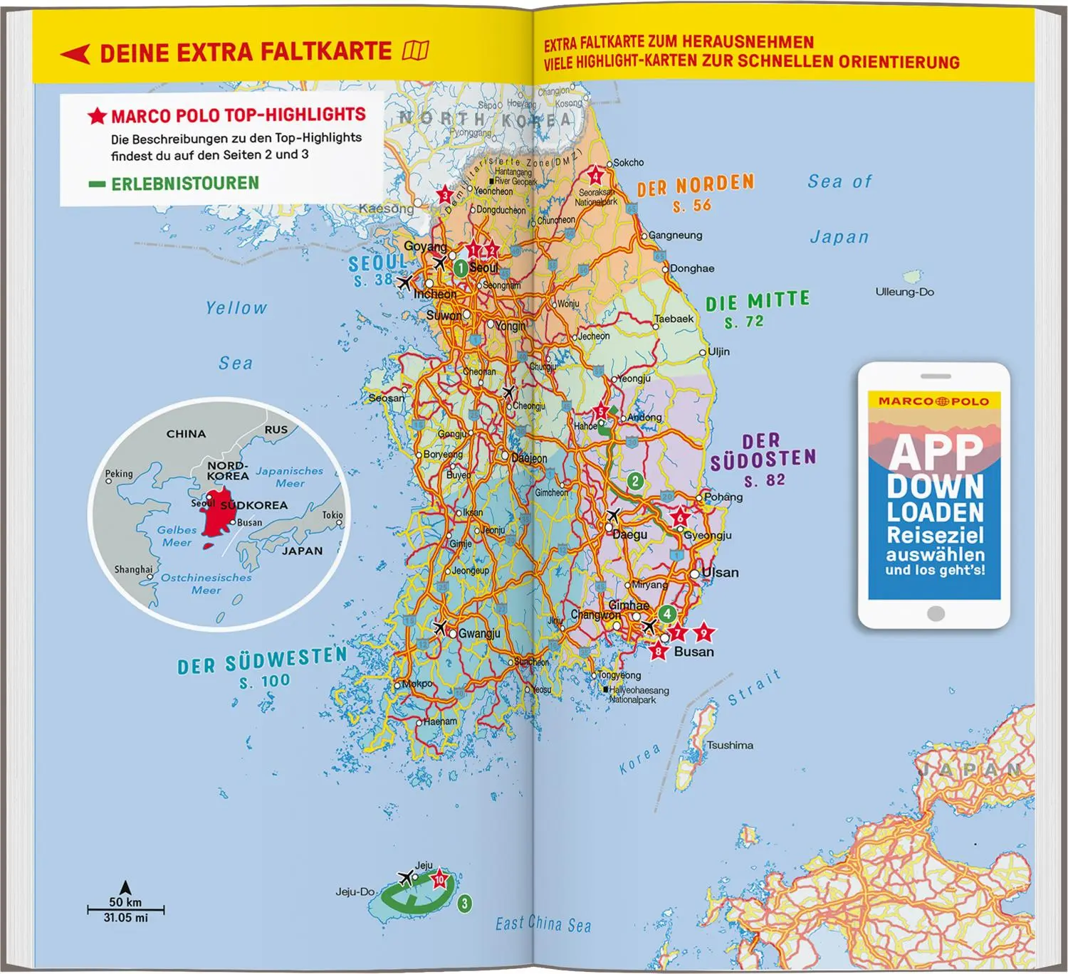 Bild: 9783829736916 | MARCO POLO Reiseführer Südkorea, Seoul | Françoise Hauser | Buch