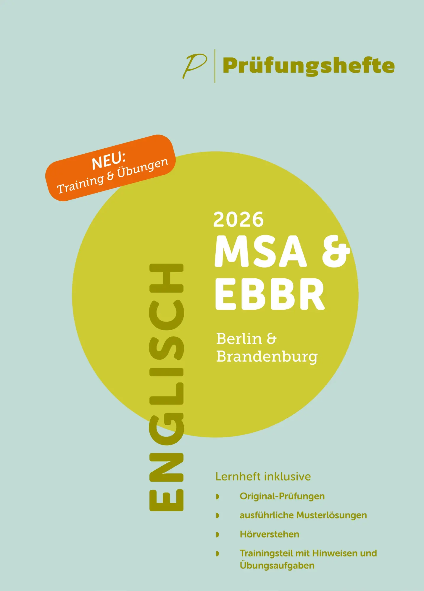 Cover: 9783911046916 | Prüfungsheft &amp; Training - 2026 Englisch MSA und eBBR - Berlin und...