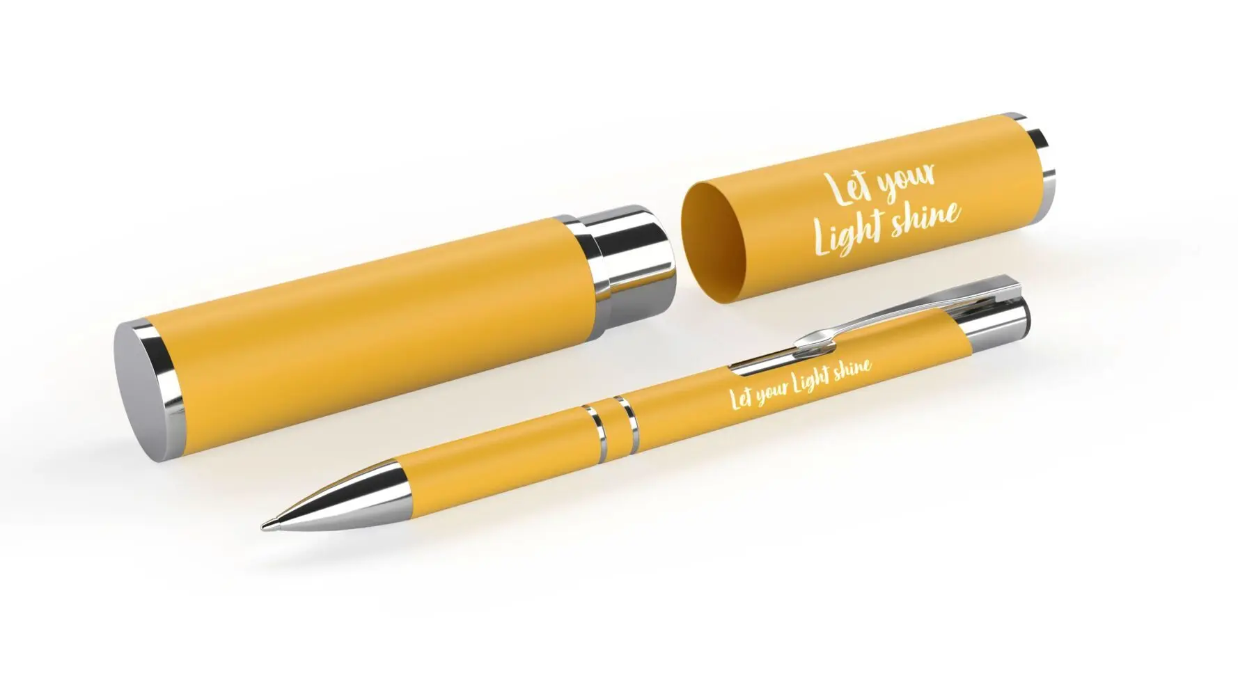 Let your Light shine - Kugelschreiber im Etui