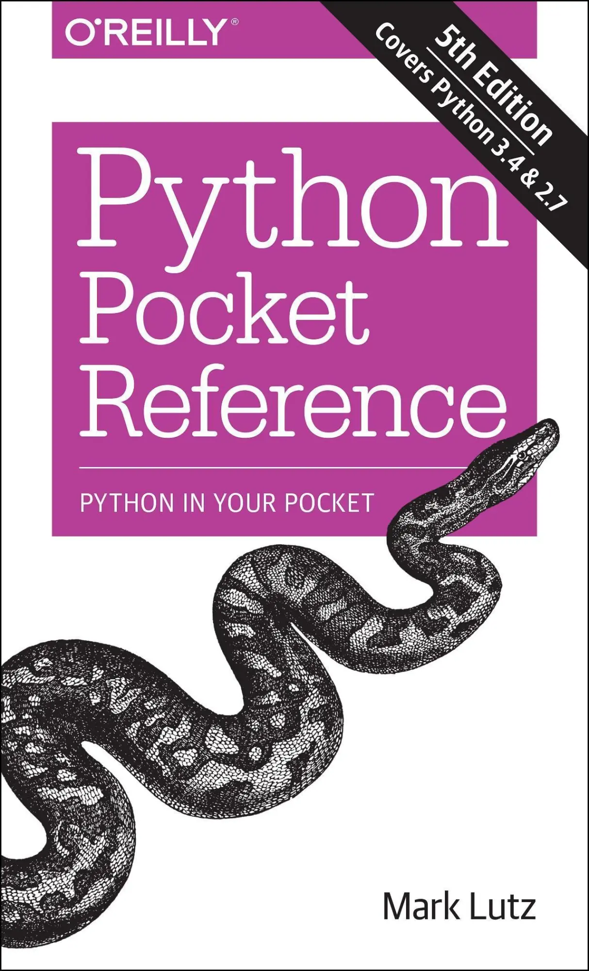 Cover: 9781449357016 | Python Pocket Reference | Mark Lutz | Taschenbuch | VII | Englisch