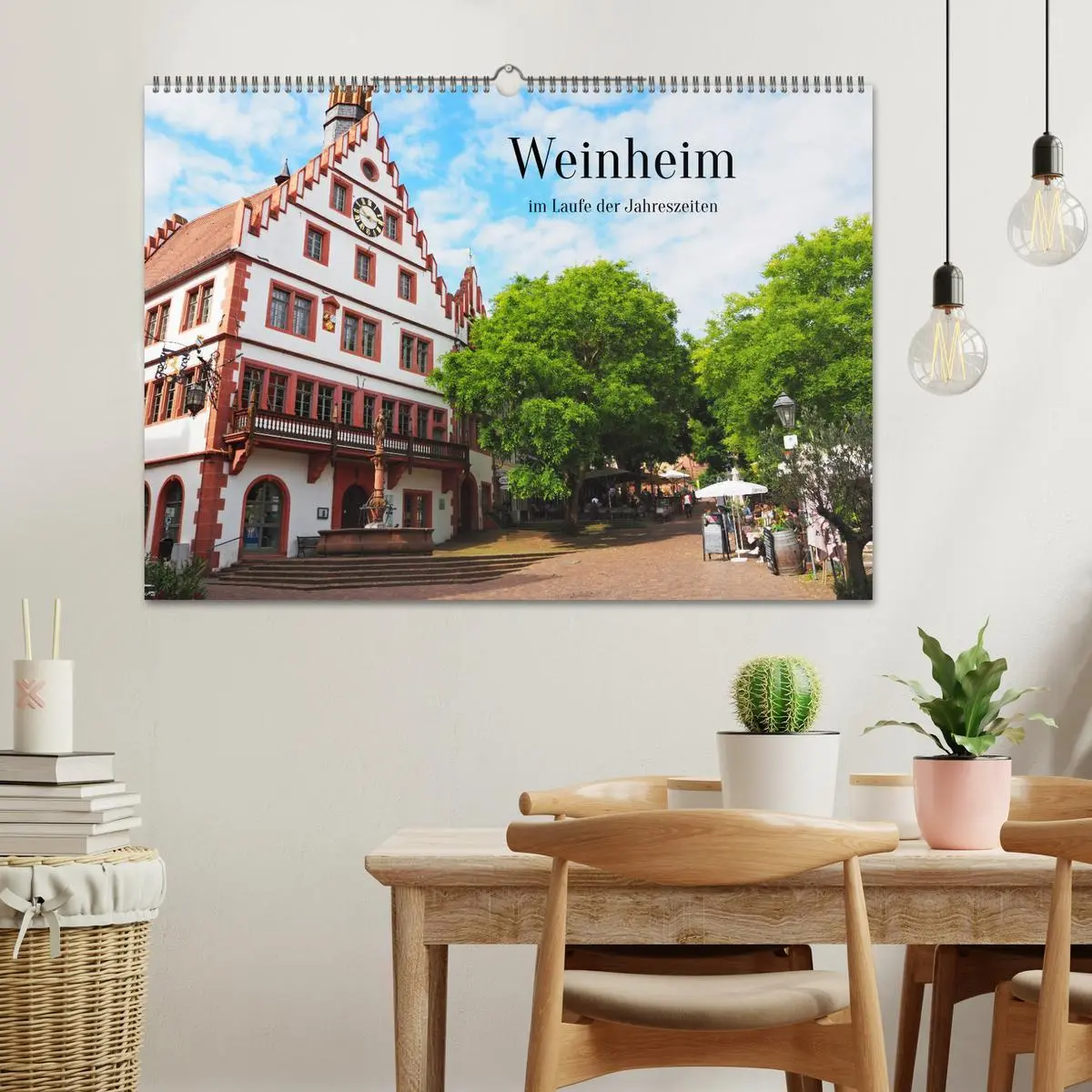 Bild: 9783457387016 | Weinheim im Laufe der Jahreszeiten (Wandkalender 2026 DIN A2 quer),...