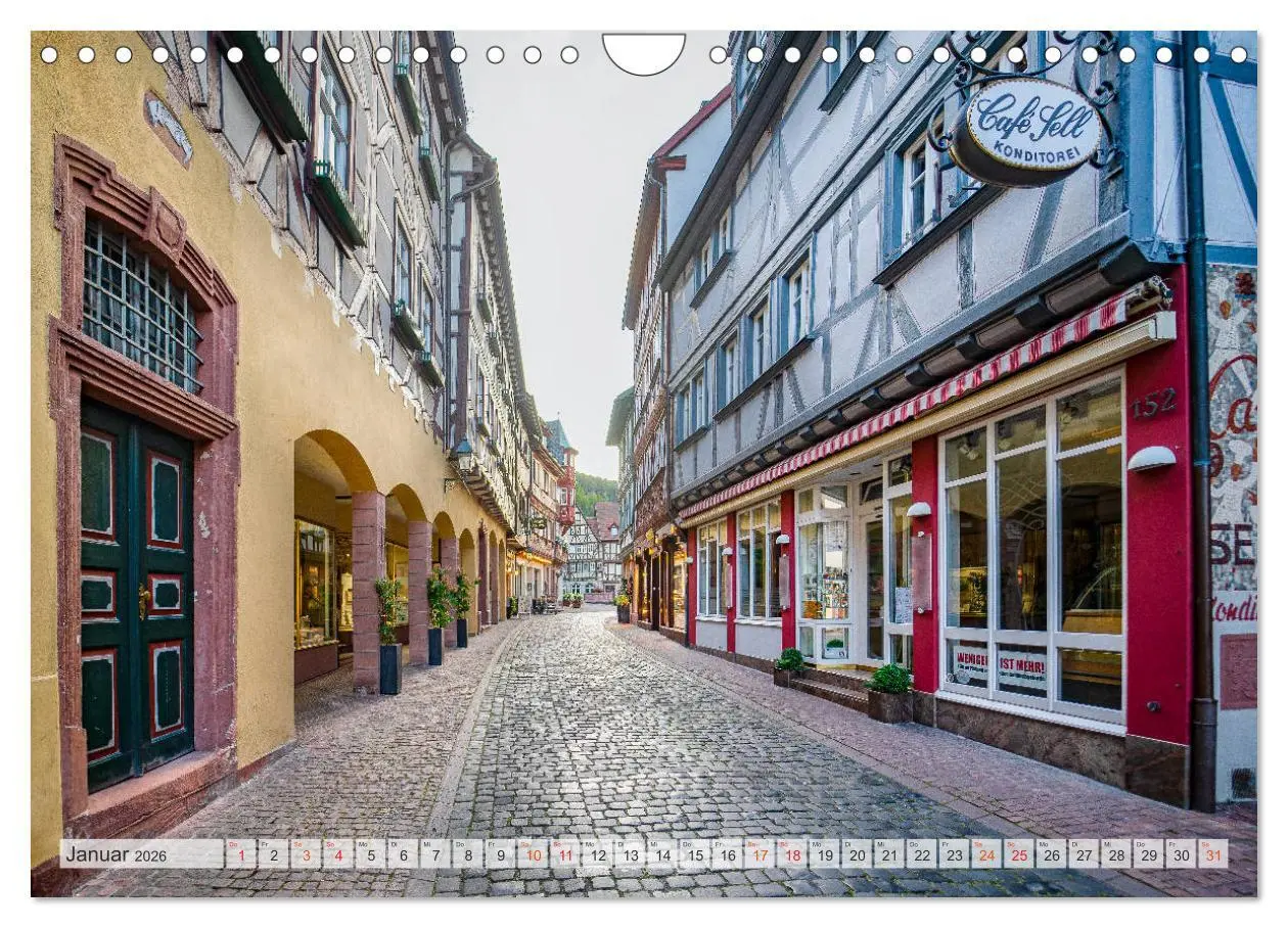 Bild: 9783457767016 | Miltenberg Impressionen (Wandkalender 2026 DIN A4 quer), CALVENDO...