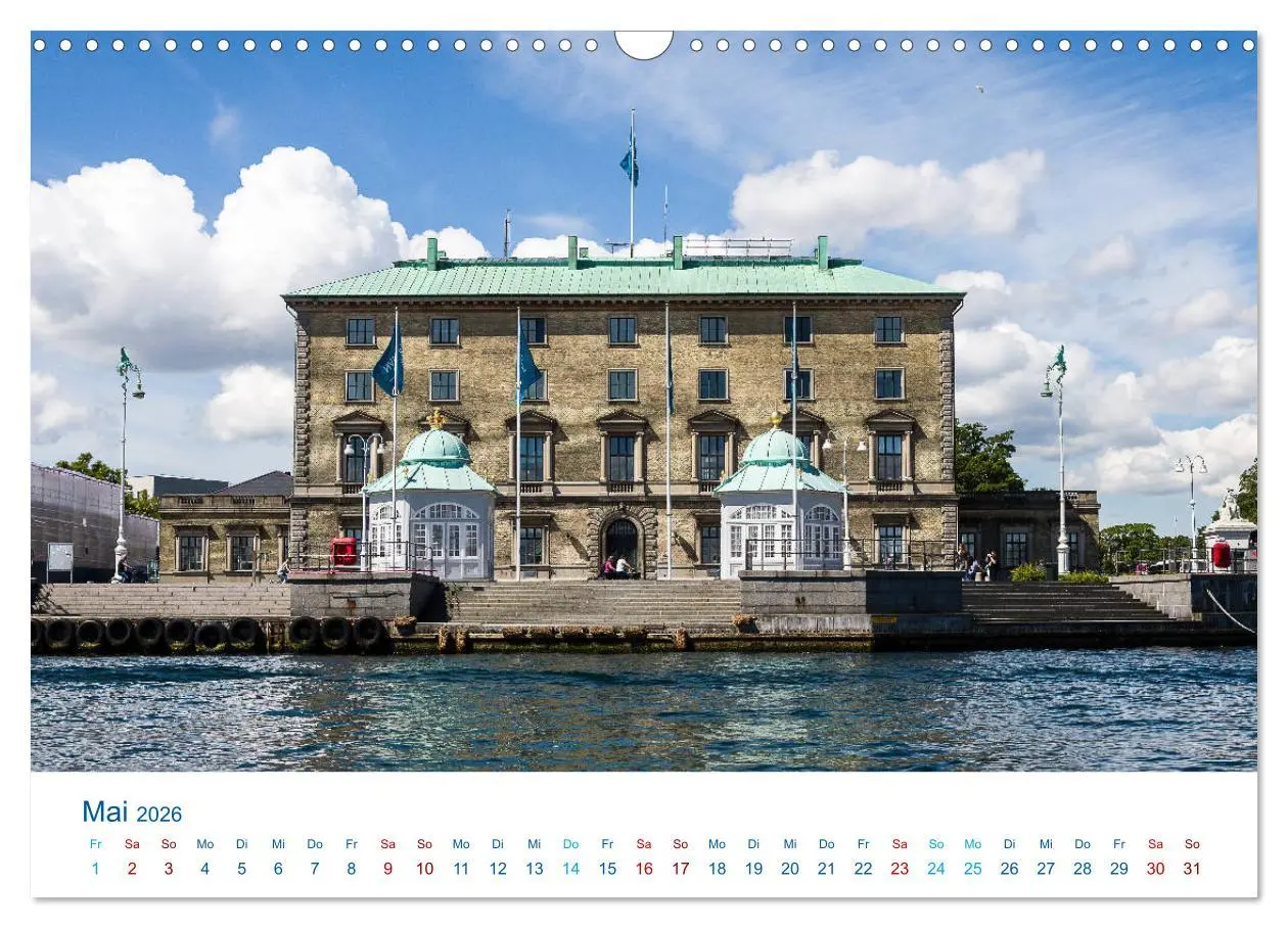 Bild: 9783457907016 | Schönes Kopenhagen (Wandkalender 2026 DIN A3 quer), CALVENDO...