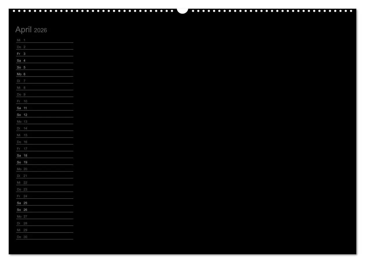 Bild: 9783516167016 | Bastel-Geburtstagskalender schwarz / Geburtstagskalender...