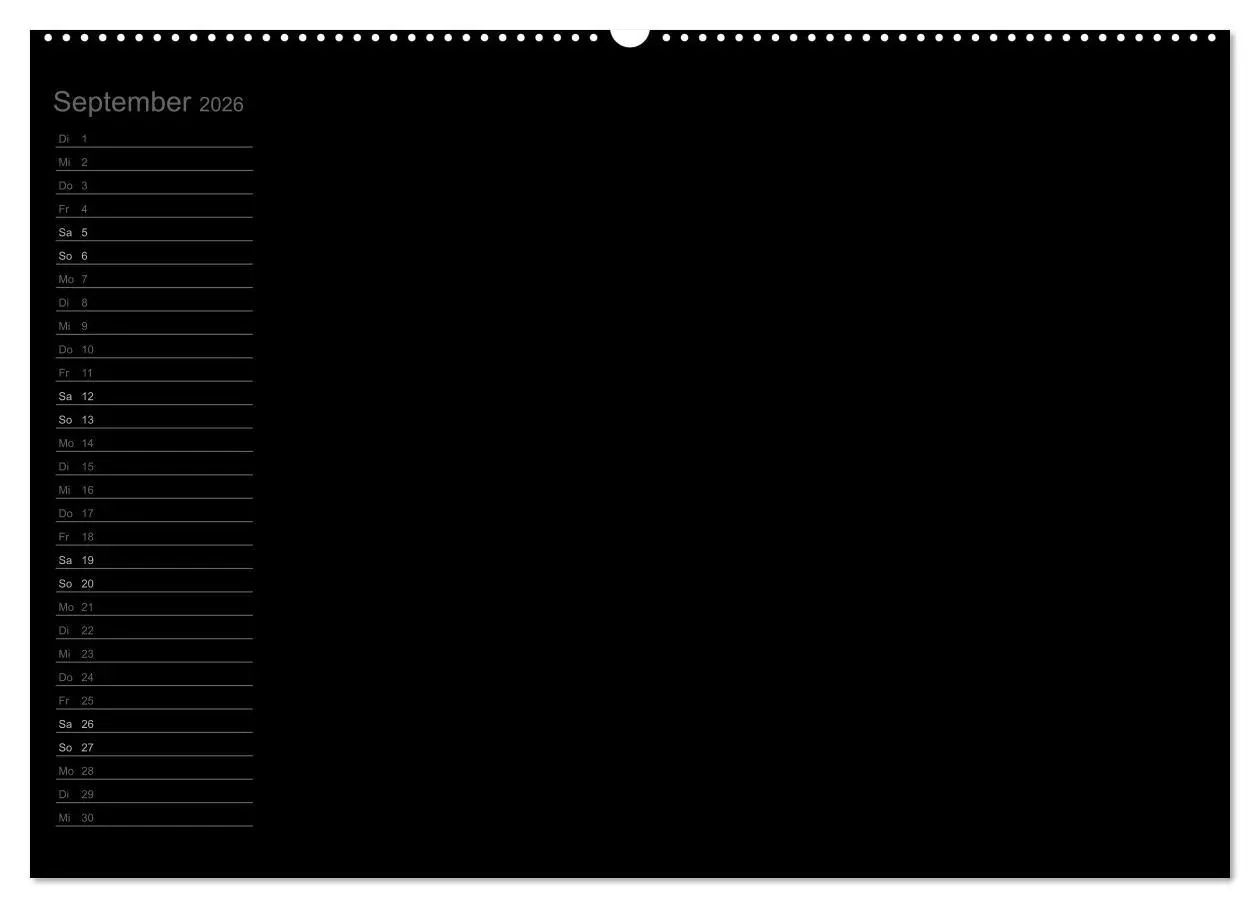Bild: 9783516167016 | Bastel-Geburtstagskalender schwarz / Geburtstagskalender...