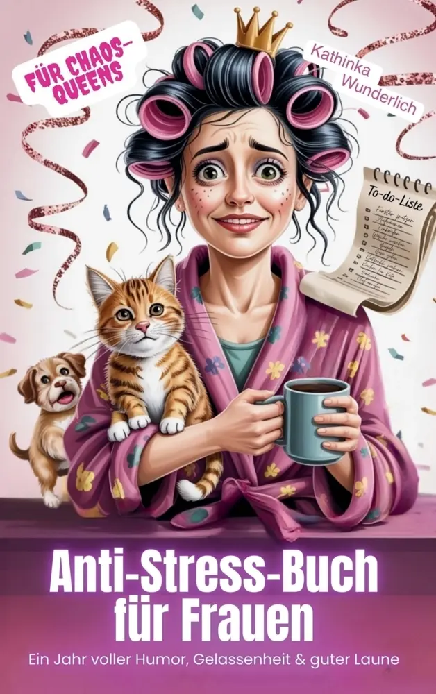 Cover: 9783912307016 | Anti-Stress-Buch für Frauen | Kathinka Wunderlich | Taschenbuch | 2025