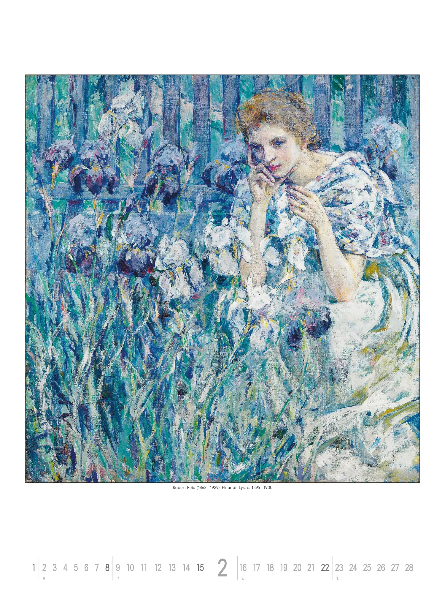 Bild: 4069095007116 | Die schönsten Gärten des Impressionismus 2026 - Bild-Kalender 42x56...
