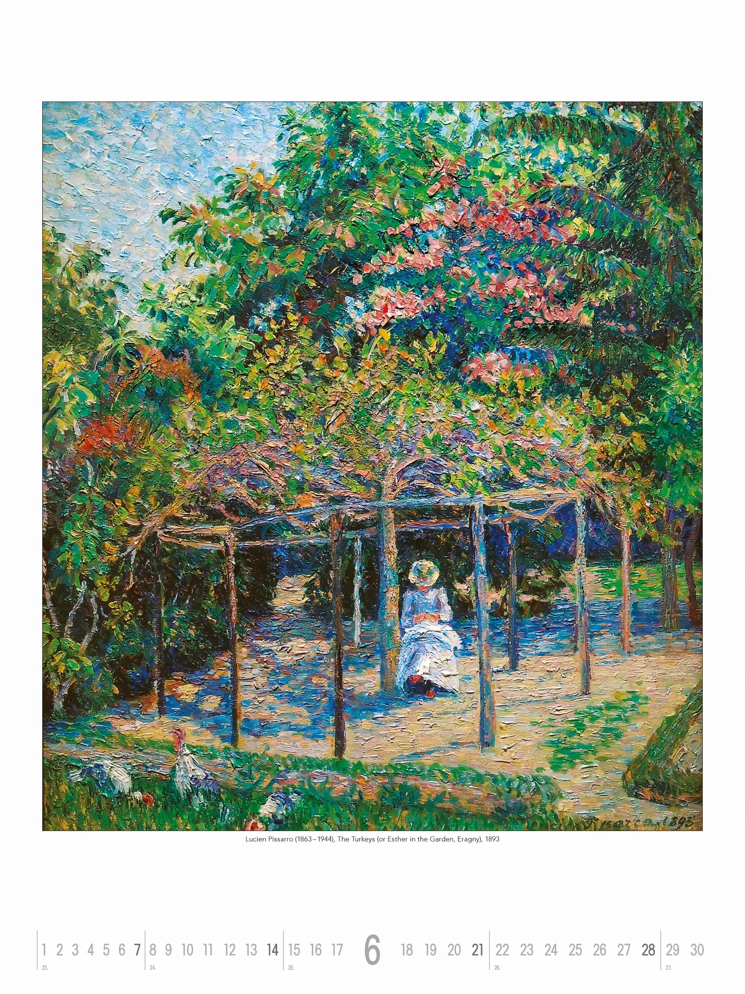 Bild: 4069095007116 | Die schönsten Gärten des Impressionismus 2026 - Bild-Kalender 42x56...