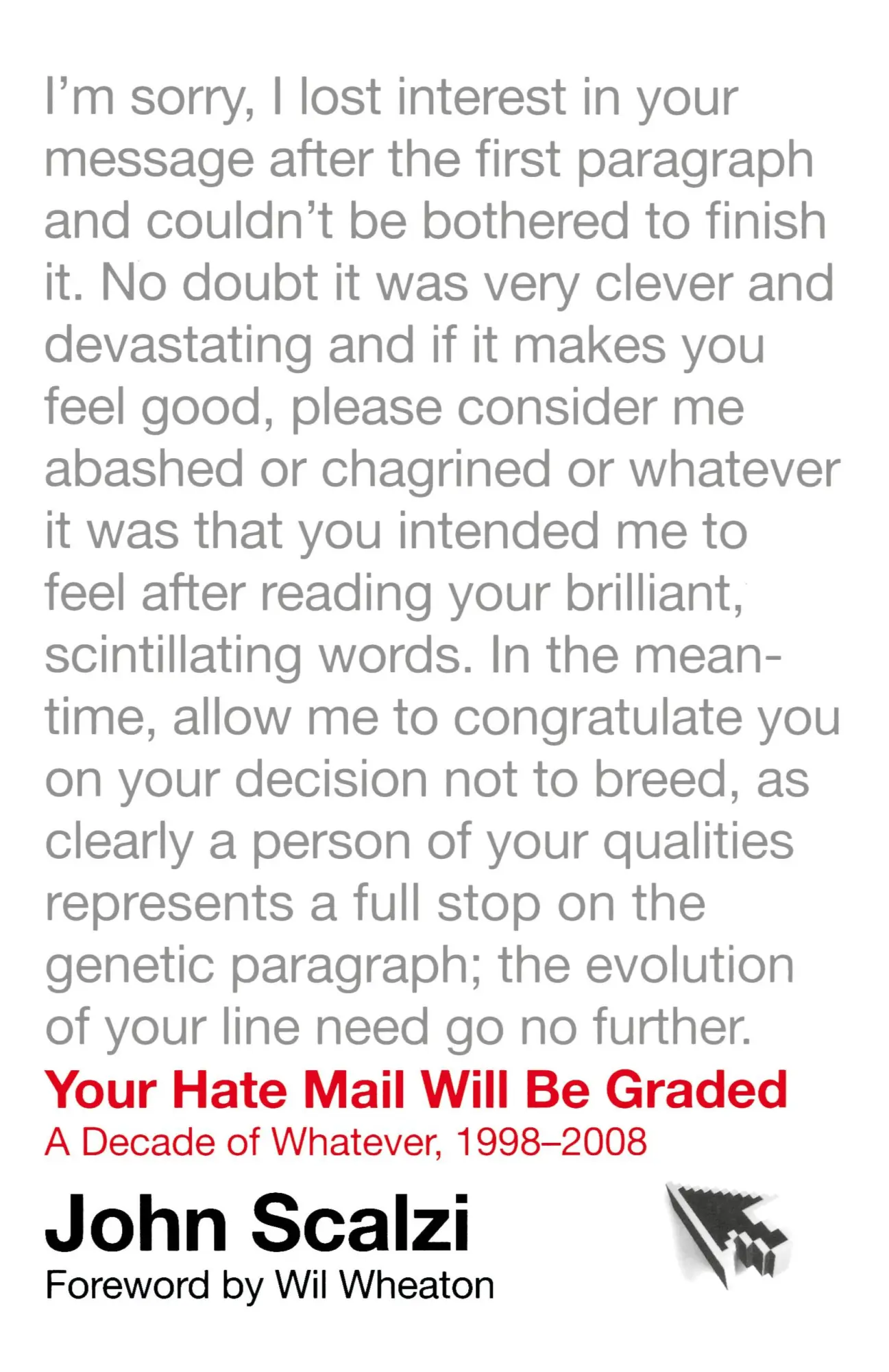 Cover: 9780765327116 | Your Hate Mail Will Be Graded | John Scalzi | Taschenbuch | Englisch