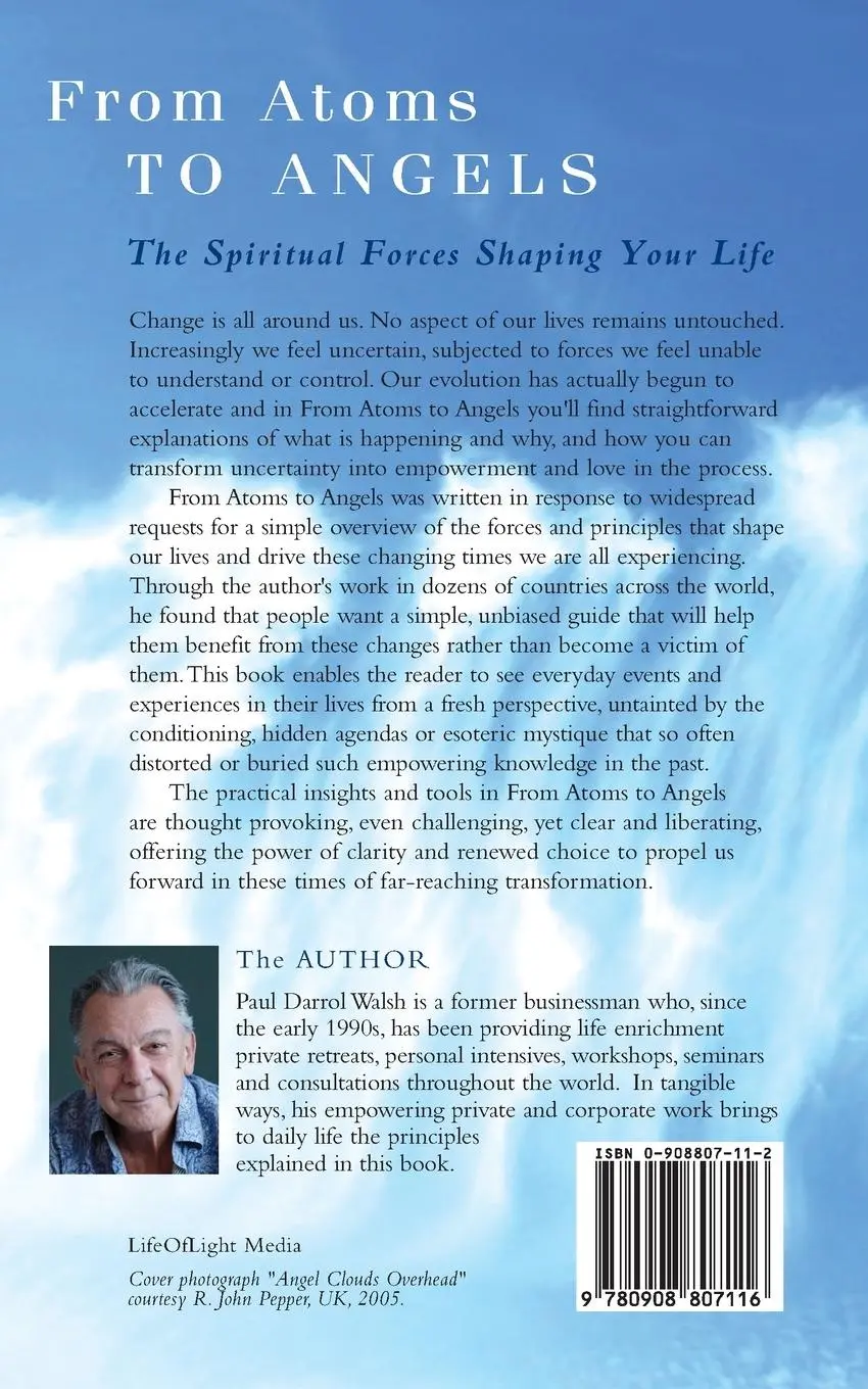 Rückseite: 9780908807116 | From Atoms To Angels | The Spiritual Forces Shaping Your Life | Walsh