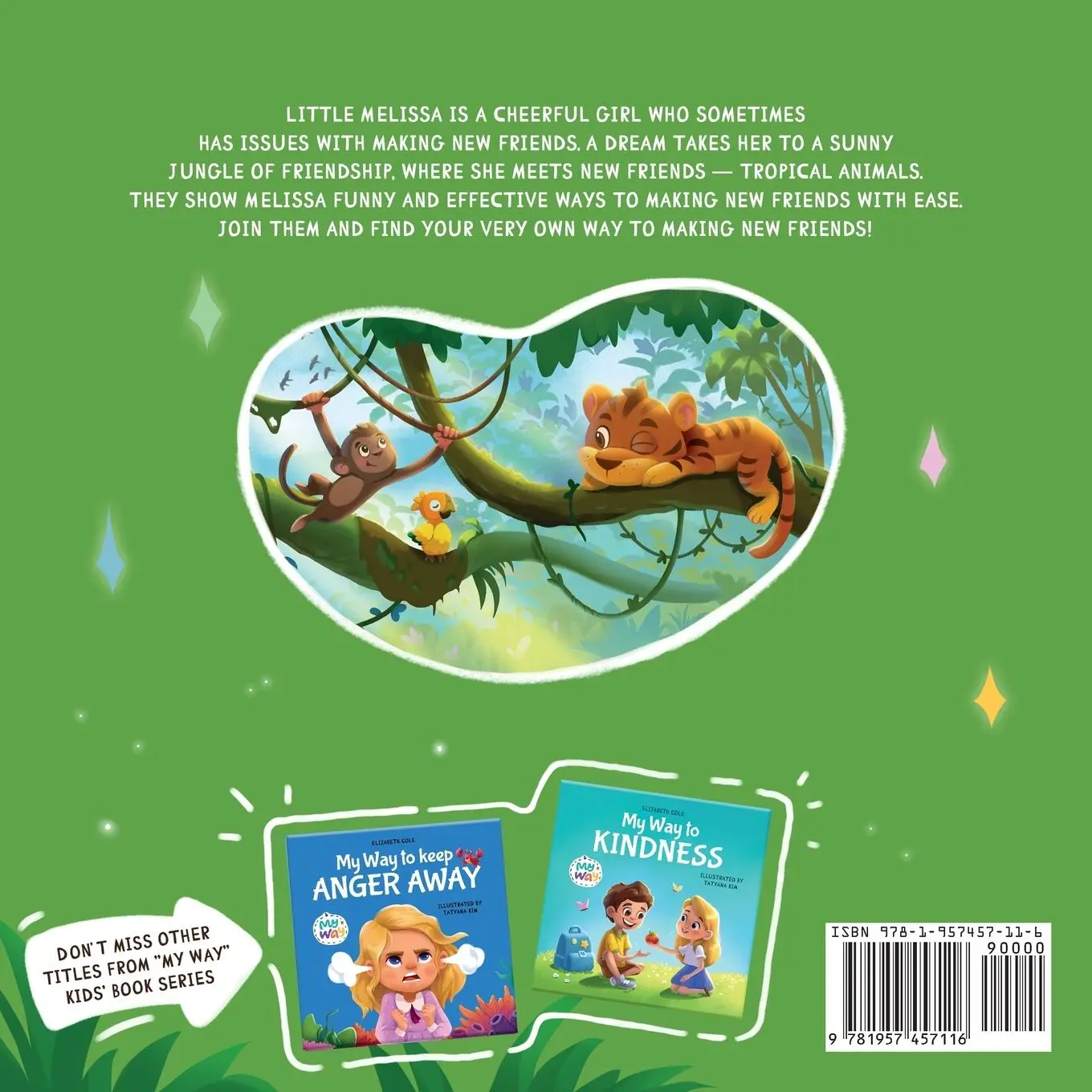 Rückseite: 9781957457116 | My Way to Making Friends | Elizabeth Cole | Taschenbuch | Englisch
