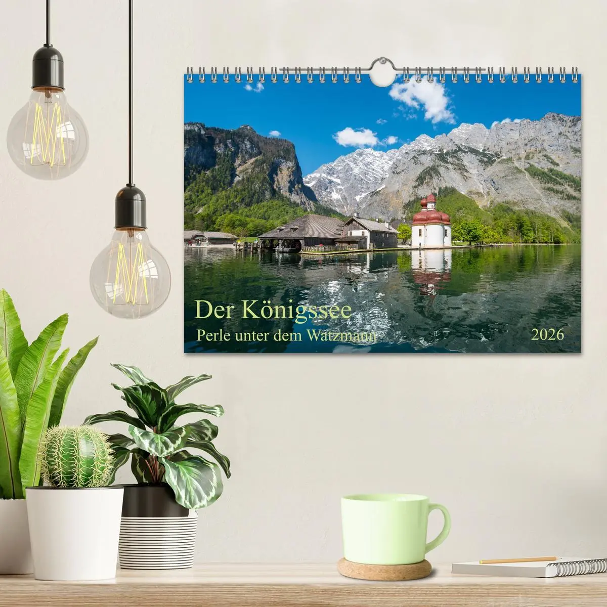 Bild: 9783457757116 | Der Königssee Perle unter dem Watzmann (Wandkalender 2026 DIN A4...