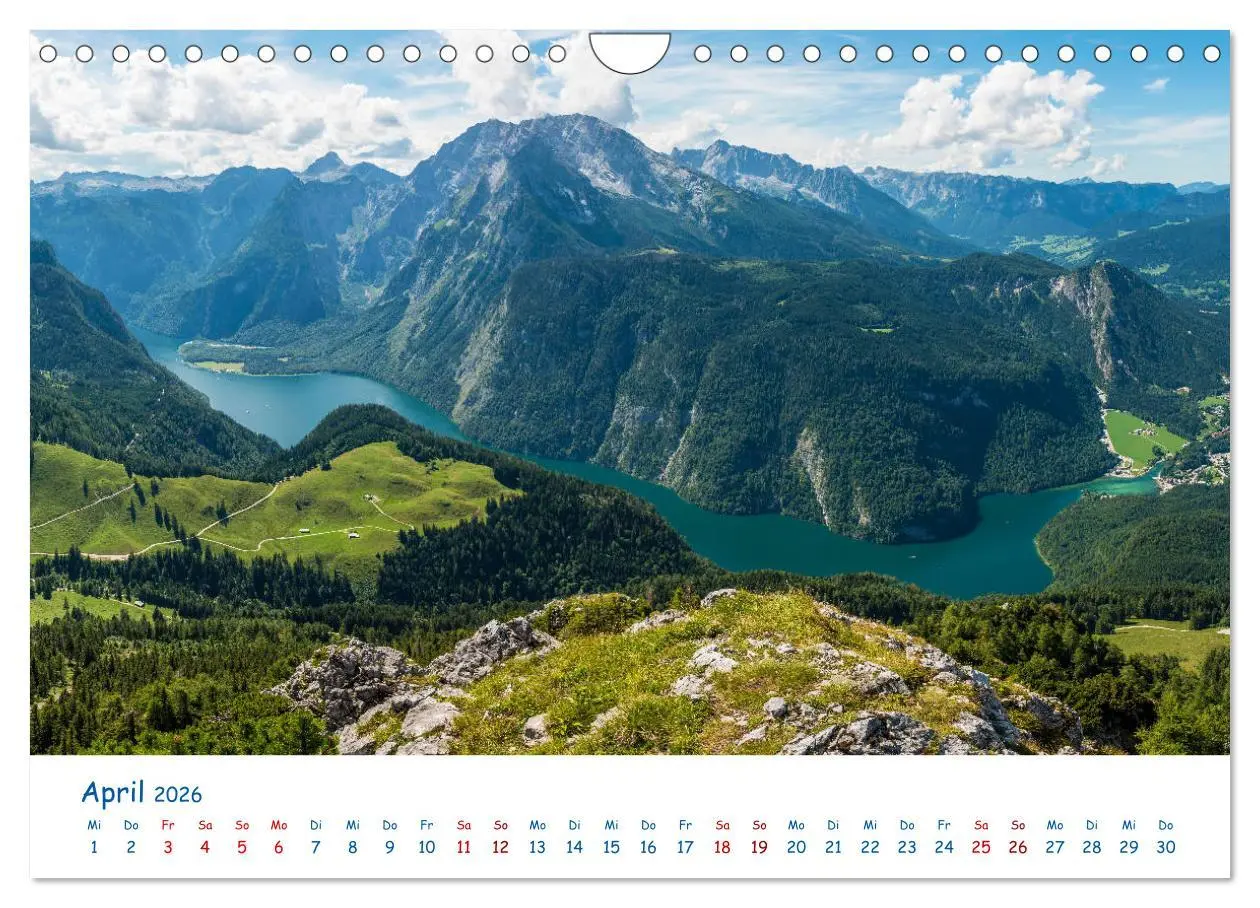 Bild: 9783457757116 | Der Königssee Perle unter dem Watzmann (Wandkalender 2026 DIN A4...