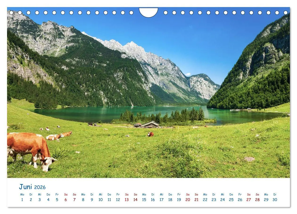 Bild: 9783457757116 | Der Königssee Perle unter dem Watzmann (Wandkalender 2026 DIN A4...