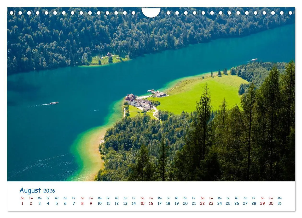 Bild: 9783457757116 | Der Königssee Perle unter dem Watzmann (Wandkalender 2026 DIN A4...