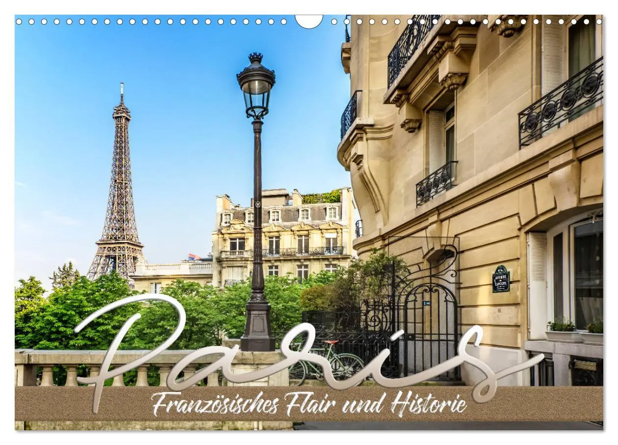 Cover: 9783457827116 | PARIS Französisches Flair und Historie (Wandkalender 2026 DIN A3...
